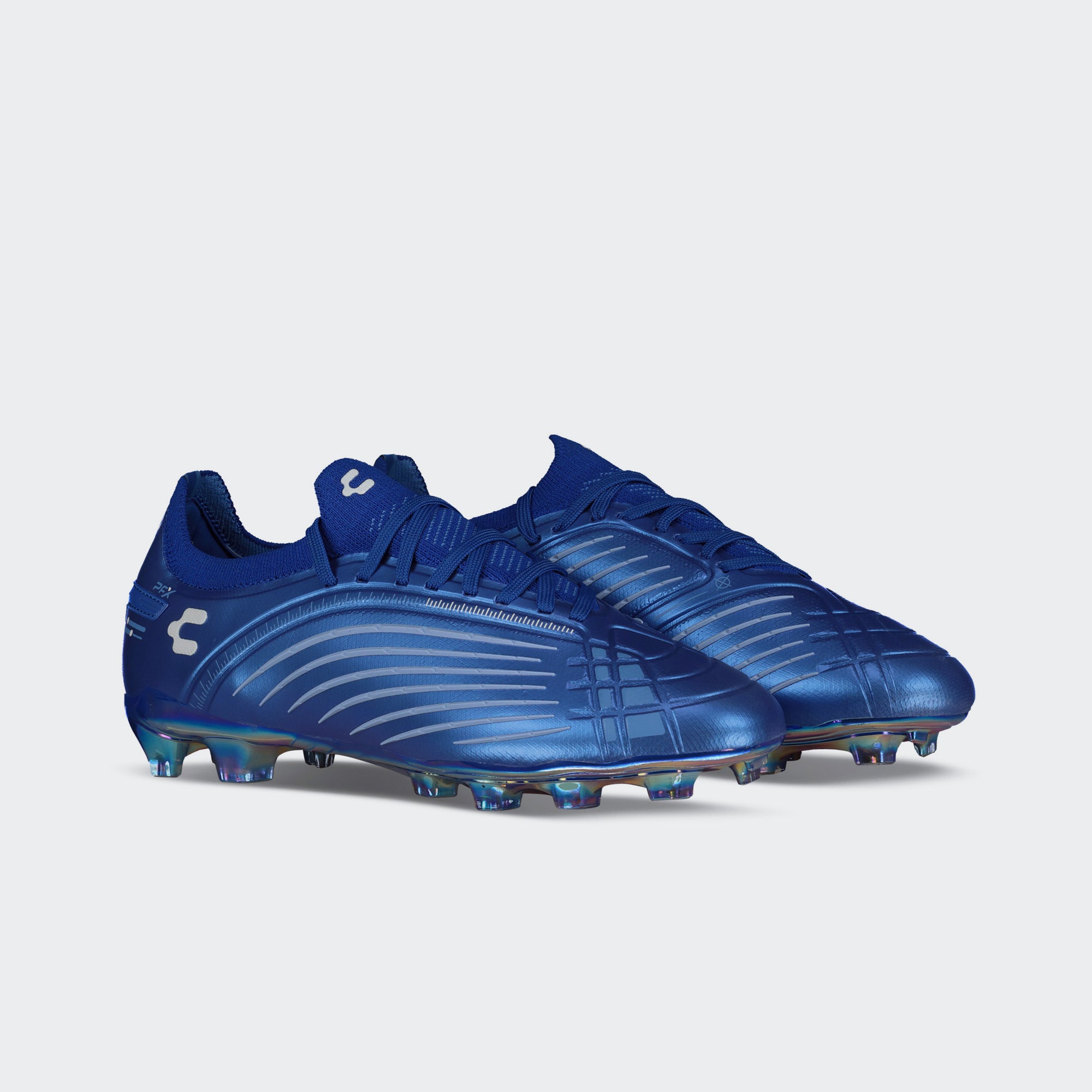 Blue Soccer Cleats for Men Charly Stingr PFX