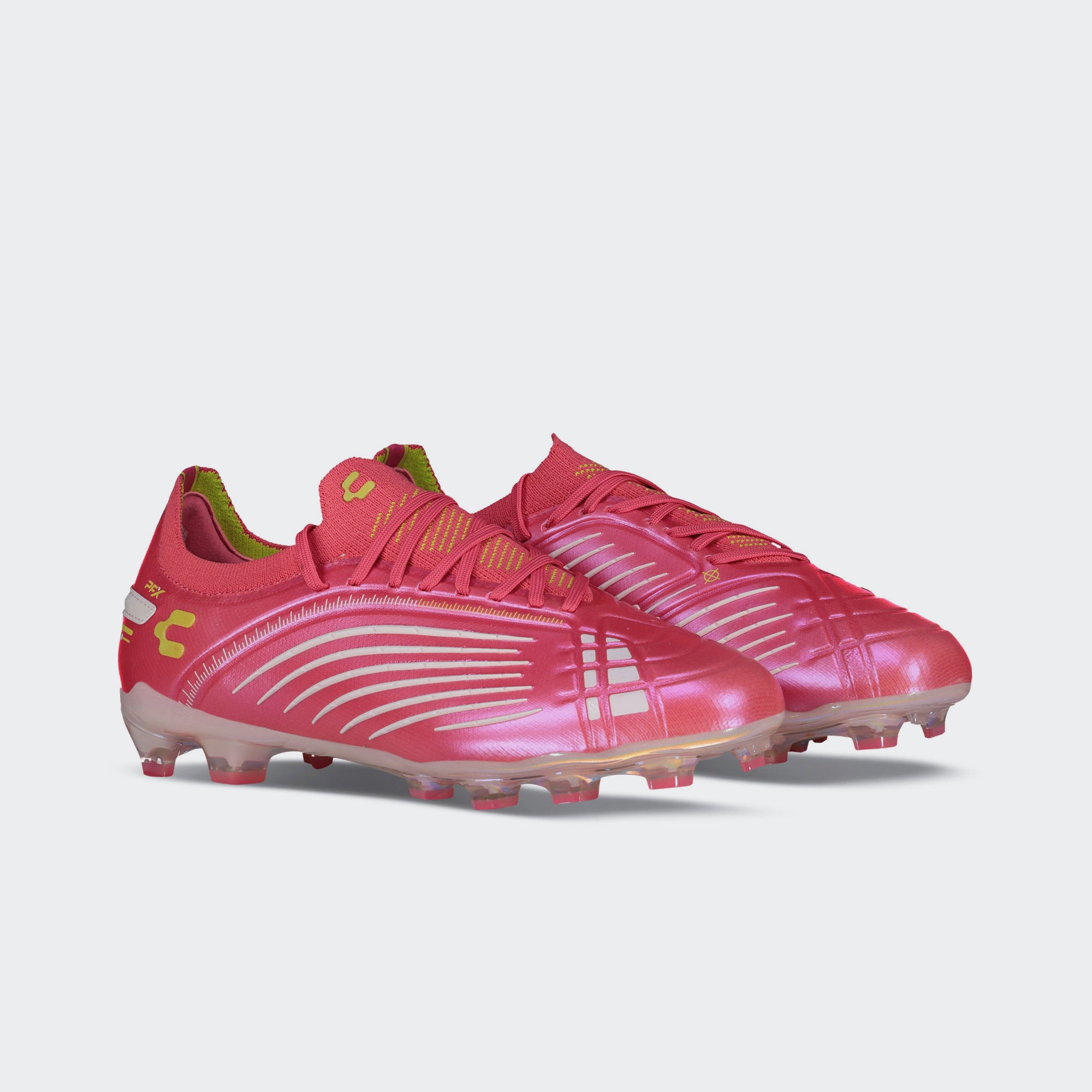 Fiusha Green Sport Soccer Cleats for Men Charly Stingr PFX