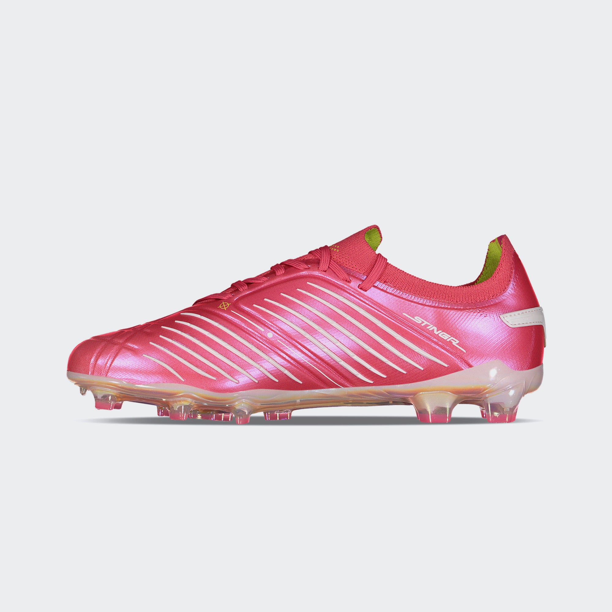 Fiusha Green Sport Soccer Cleats for Men Charly Stingr PFX