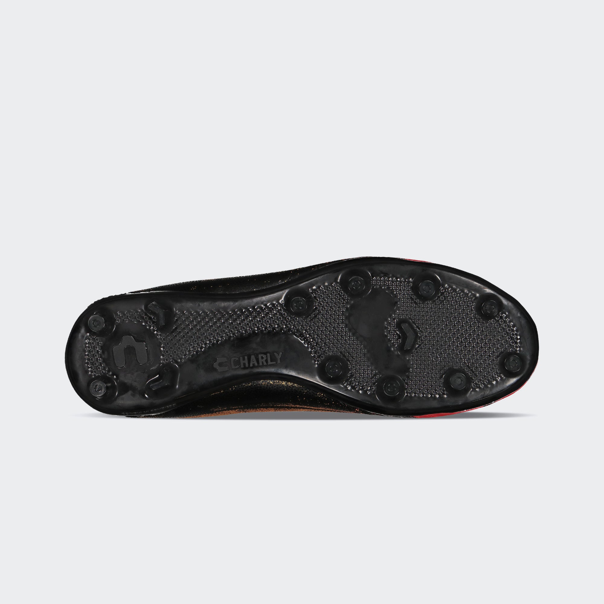 Black Gold Soccer Cleats for Men Charly Grasshopper 6.0