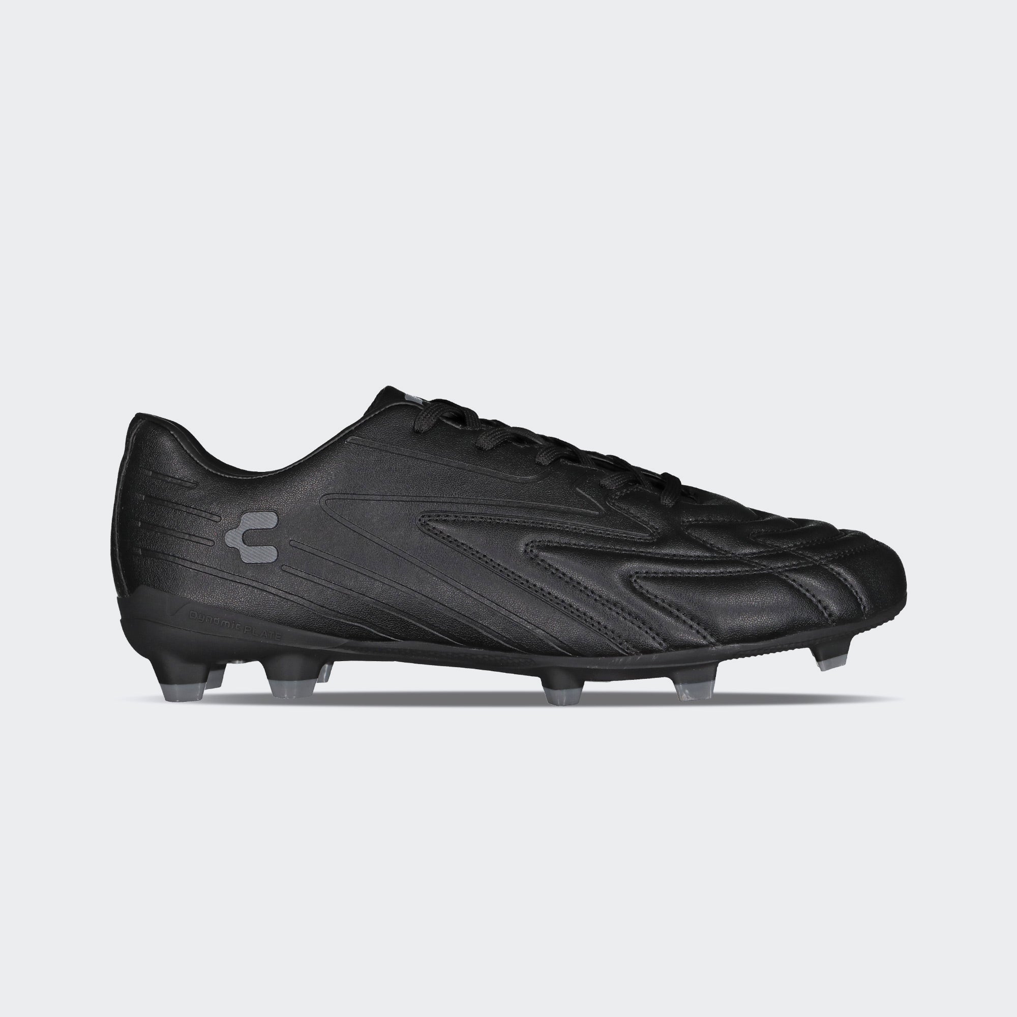 Black Oxford Sport Soccer Cleats for Men Charly Onore