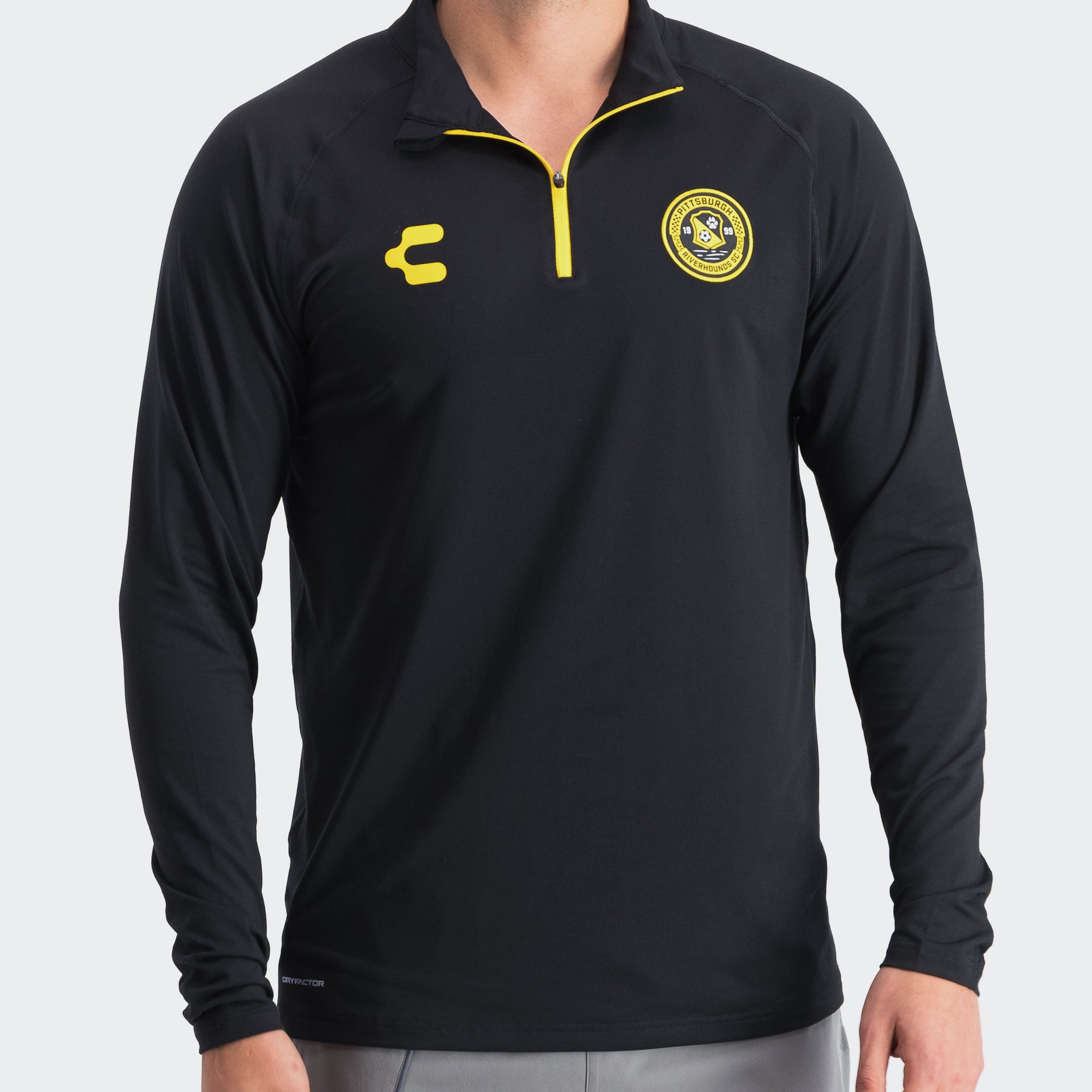 Black Yellow Pittsburgh Pullover for Men Charly Sport Gear