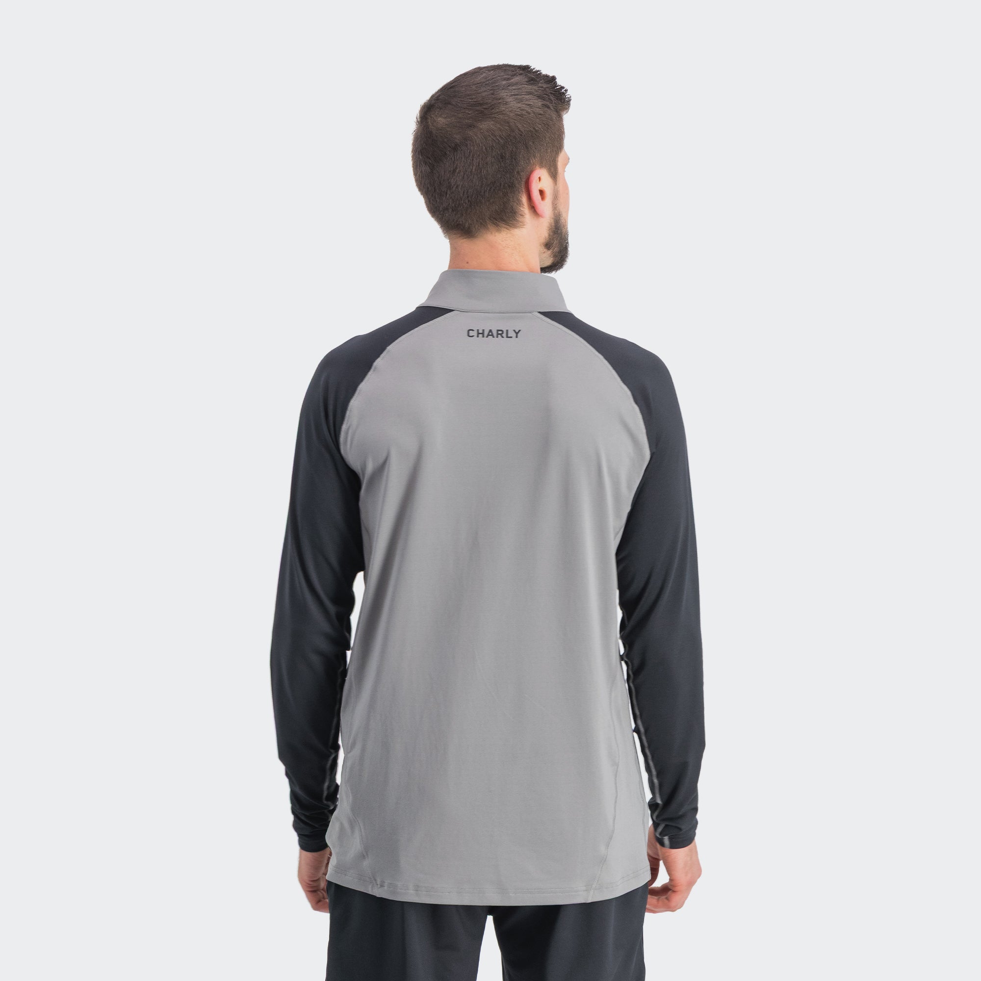 Grey Black Oakland Roots Pullover for Men Charly Sport Gear