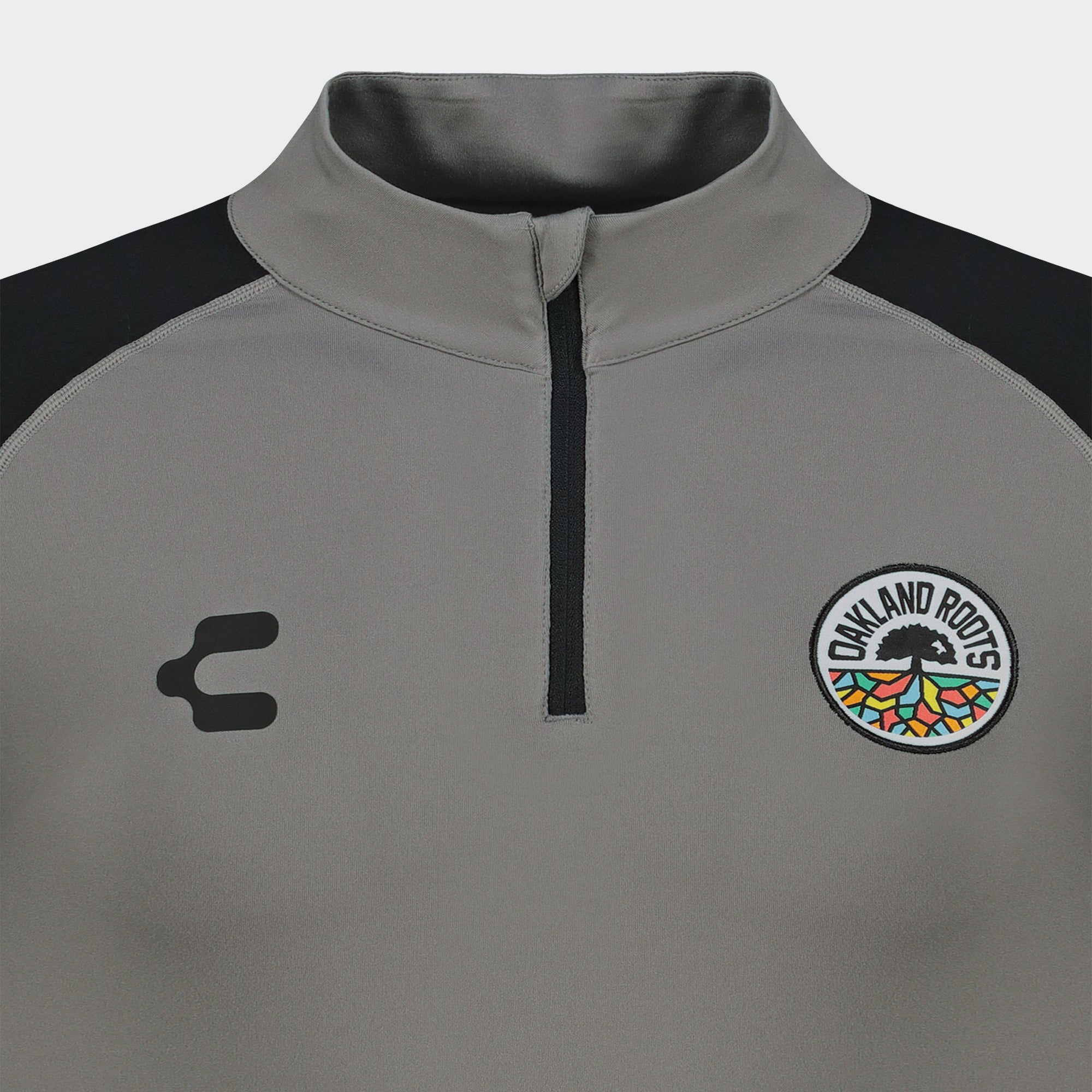 Grey Black Oakland Roots Pullover for Men Charly Sport Gear