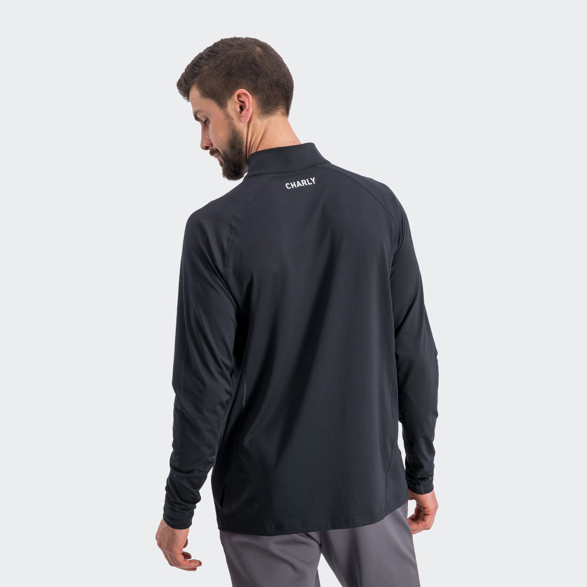 Black Oakland Roots Pullover for Men Charly Sport Gear