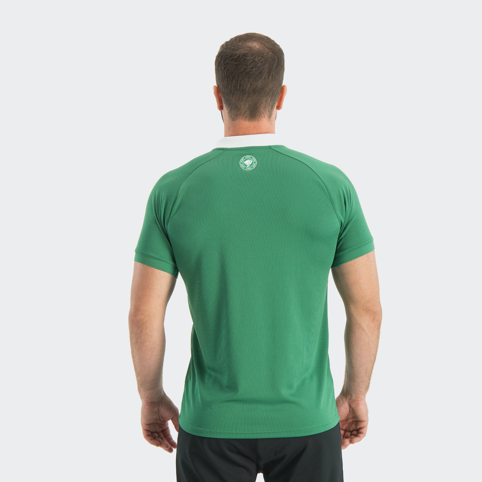 Green León 25-26 Polo T-Shirt for Men Charly Sport Soccer Gear