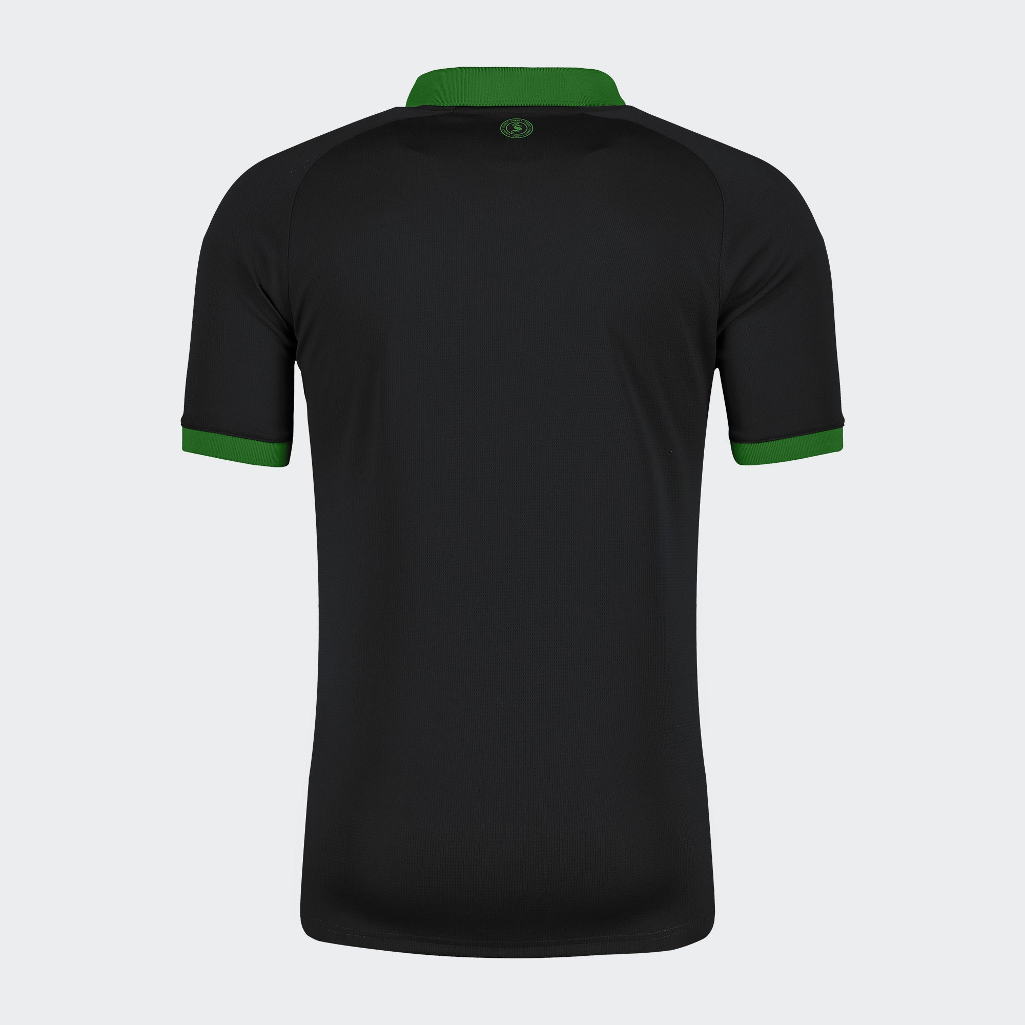Black Santos 25-26 Polo T-Shirt for Men Charly Sport Soccer Gear