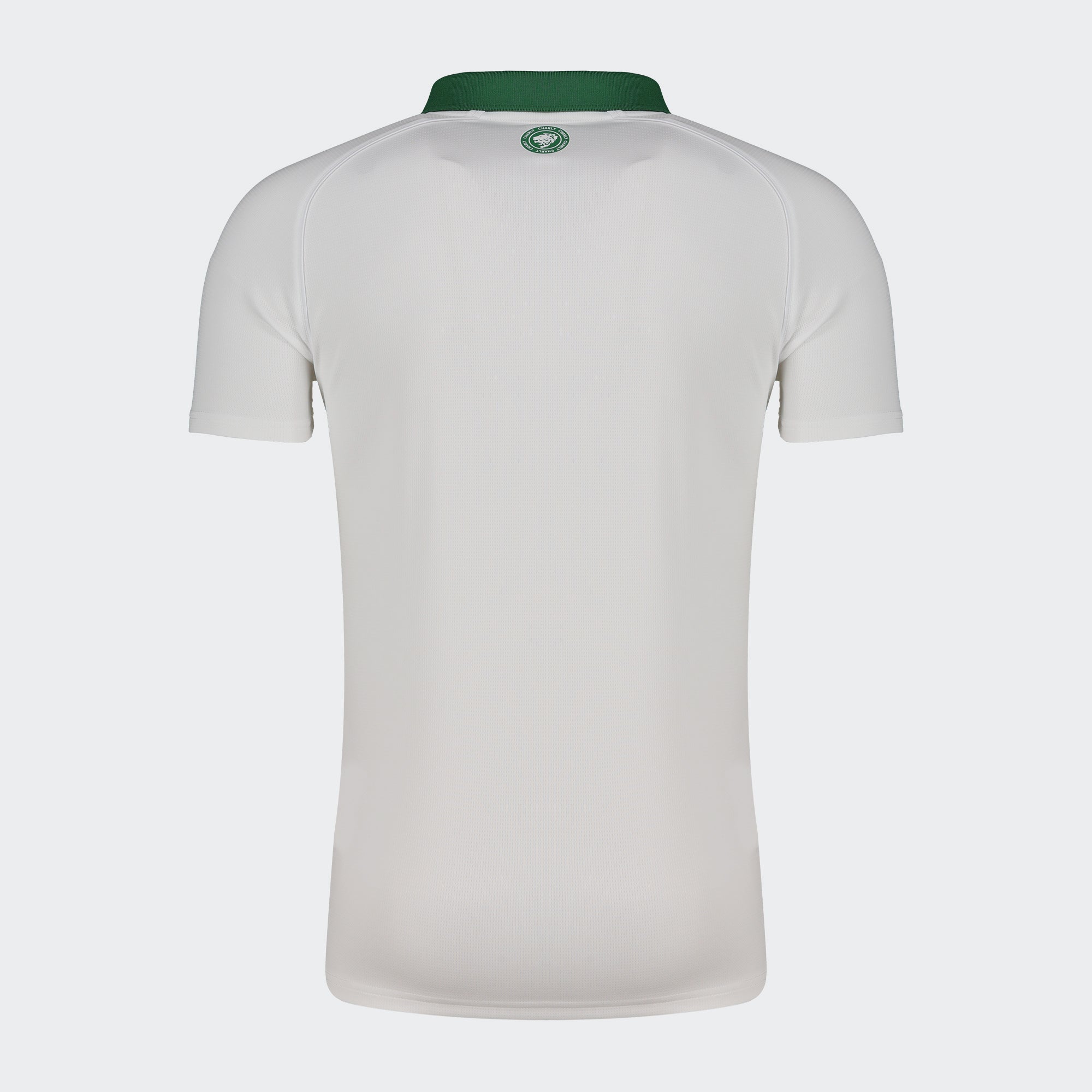 White León 25-26 Polo T-Shirt with Zipper for Men Charly Sport Soccer Gear