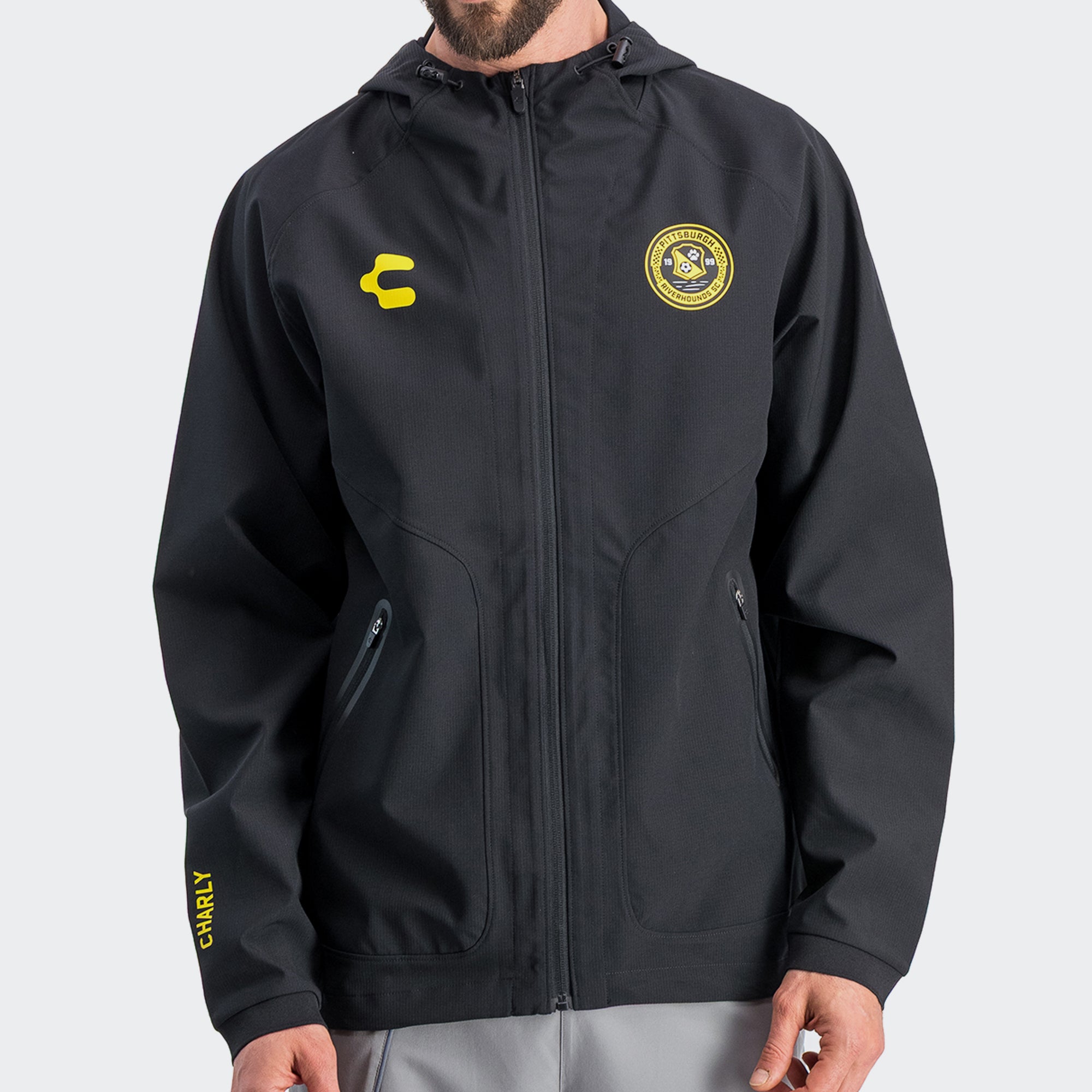Black Yellow Pittsburgh Jacket for Men Charly Sport Gear