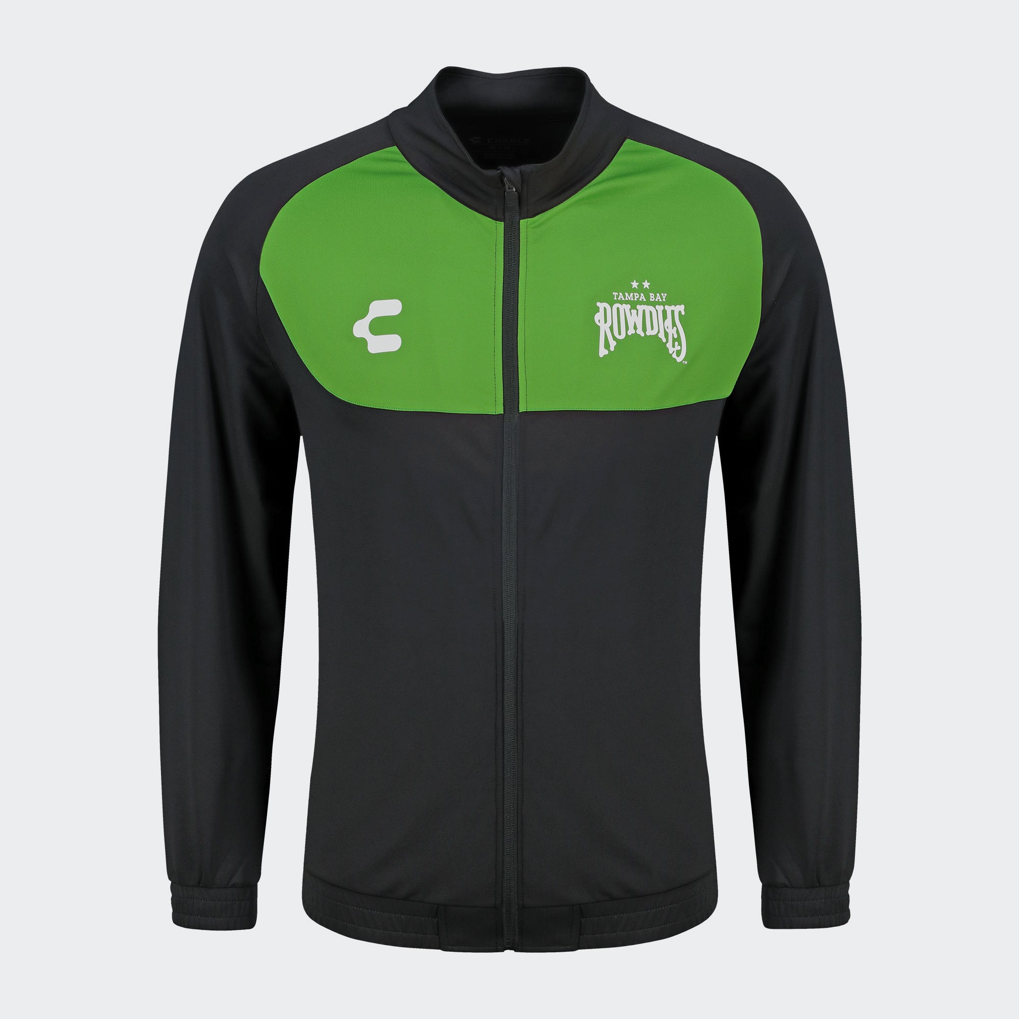 Black Green Tampa Bay Rowdies Jacket for Men Charly Sport Gear