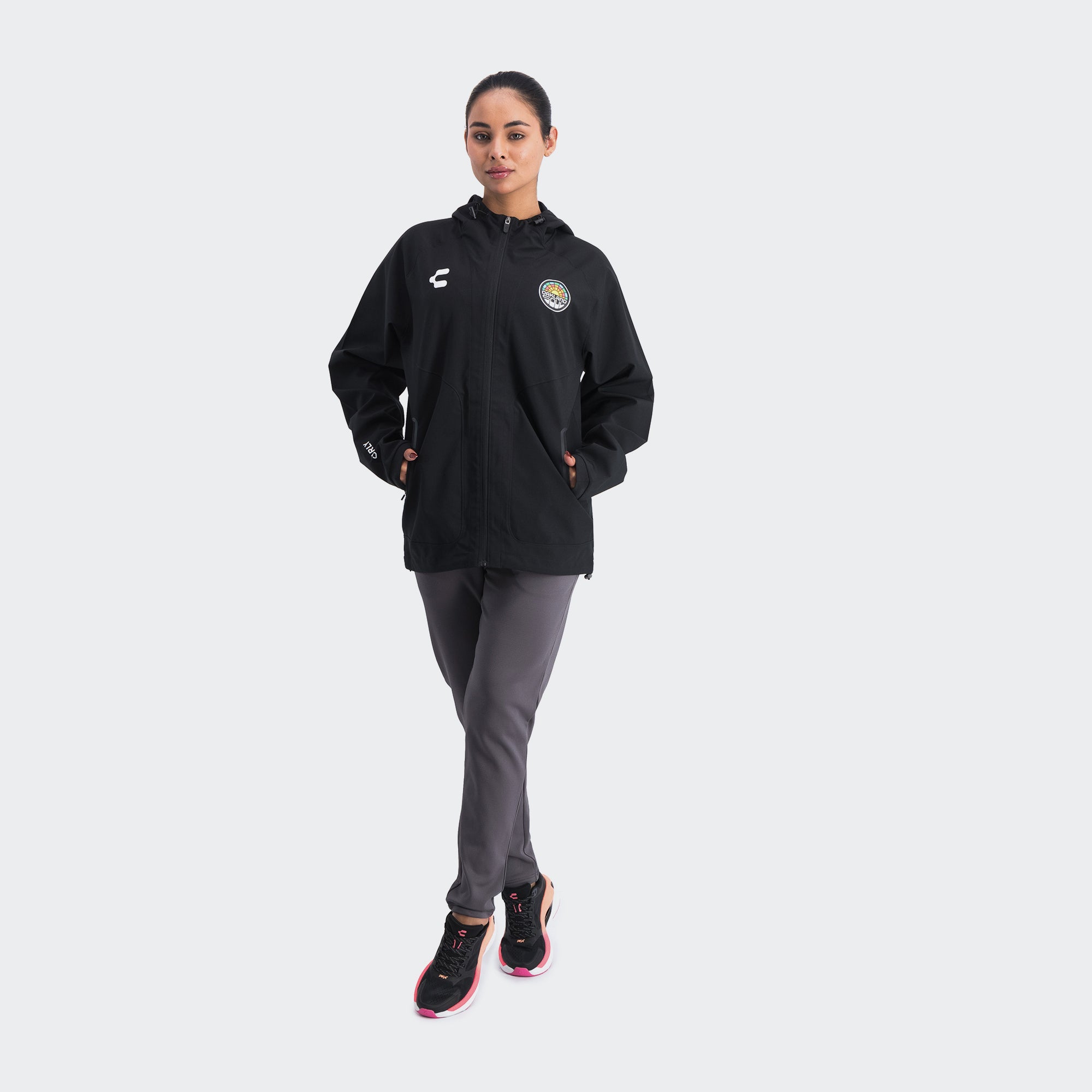 Black Oakland Soul Jacket Charly Sport Gear