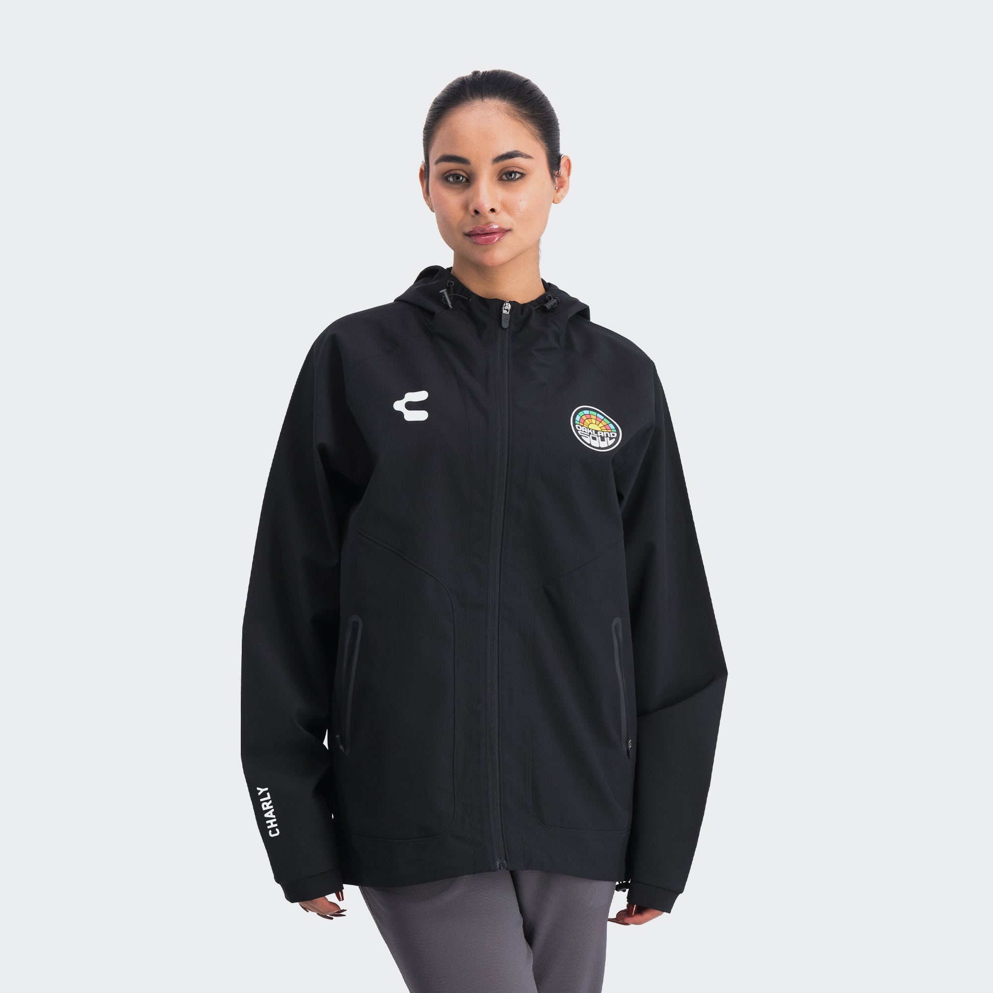 Black Oakland Soul Jacket Charly Sport Gear