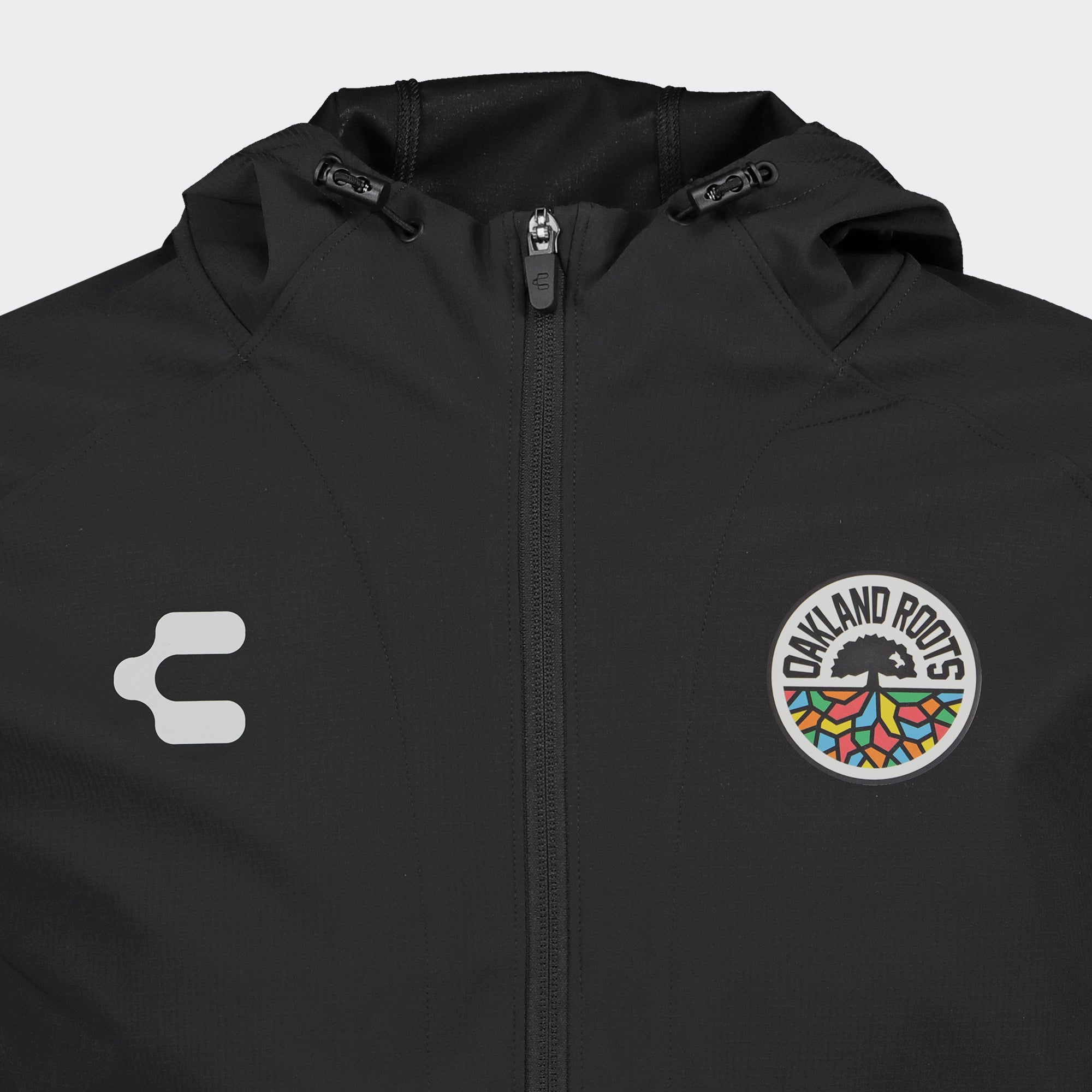 Black Oakland Roots Jacket for Men Charly Sport Gear