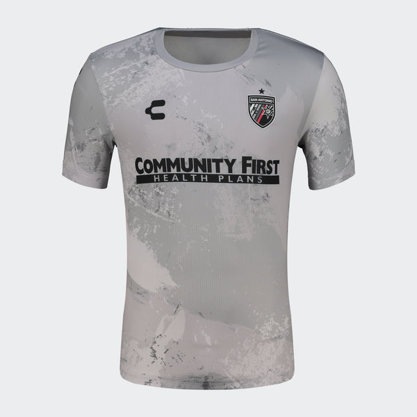 Gray San Antonio Warmup T-Shirt for Men Charly Sport Soccer