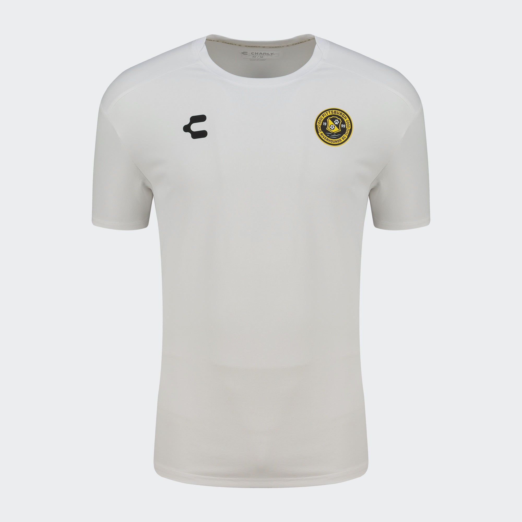 White Yellow Pittsburgh T-Shirt for Men Charly Sport Gear