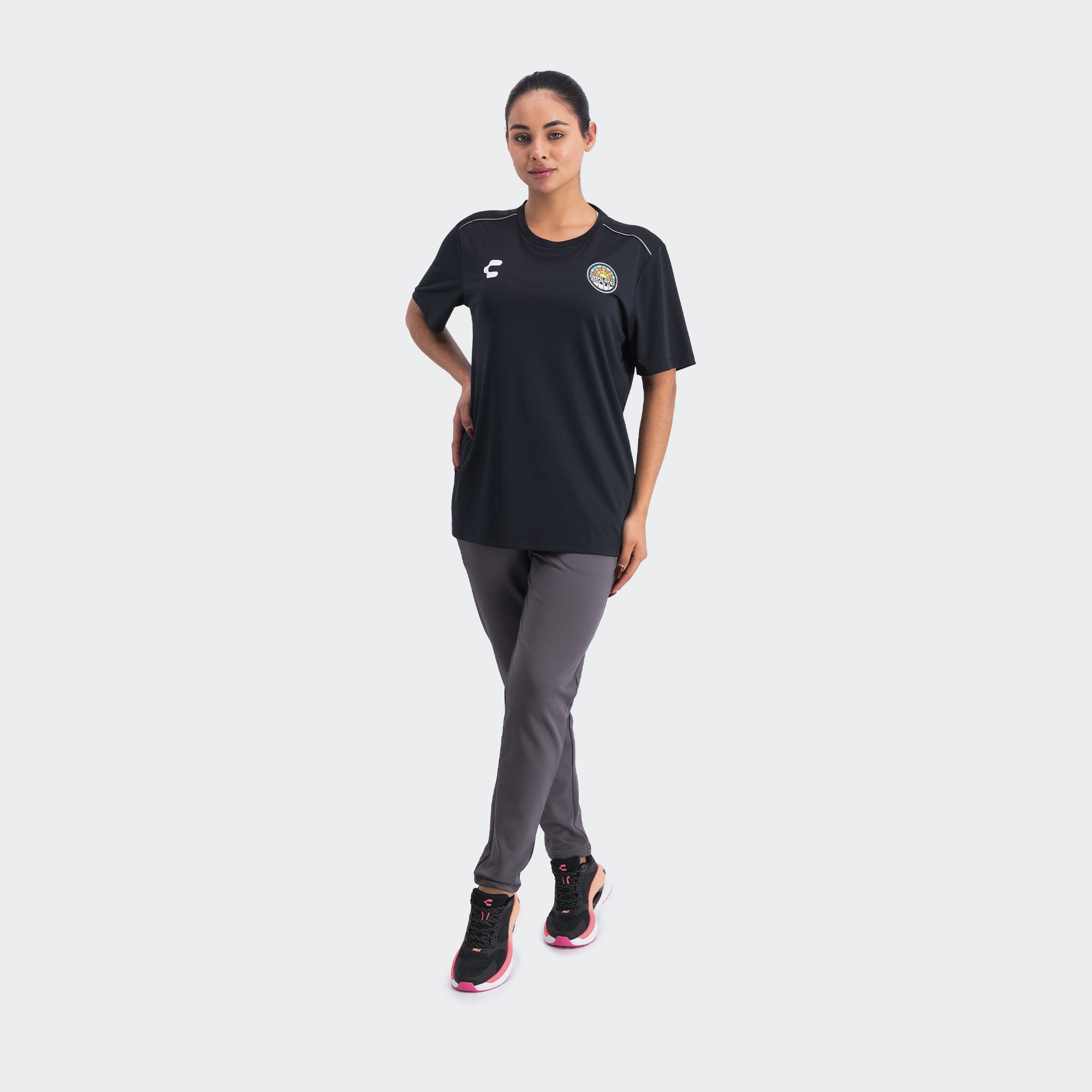 Black Oakland Soul T-Shirt Charly Sport Gear