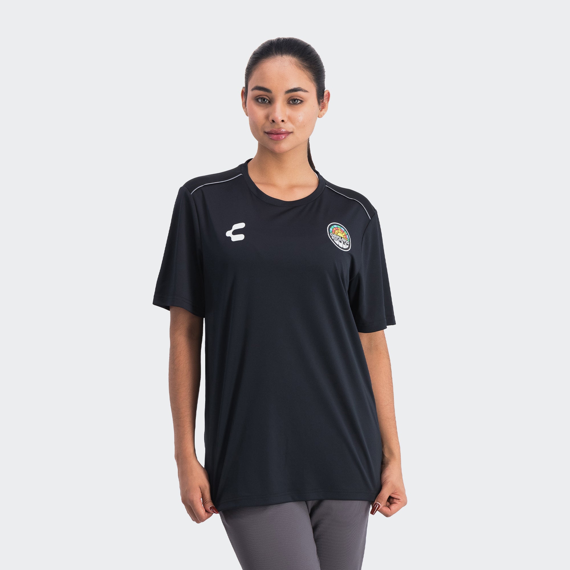 Black Oakland Soul T-Shirt Charly Sport Gear