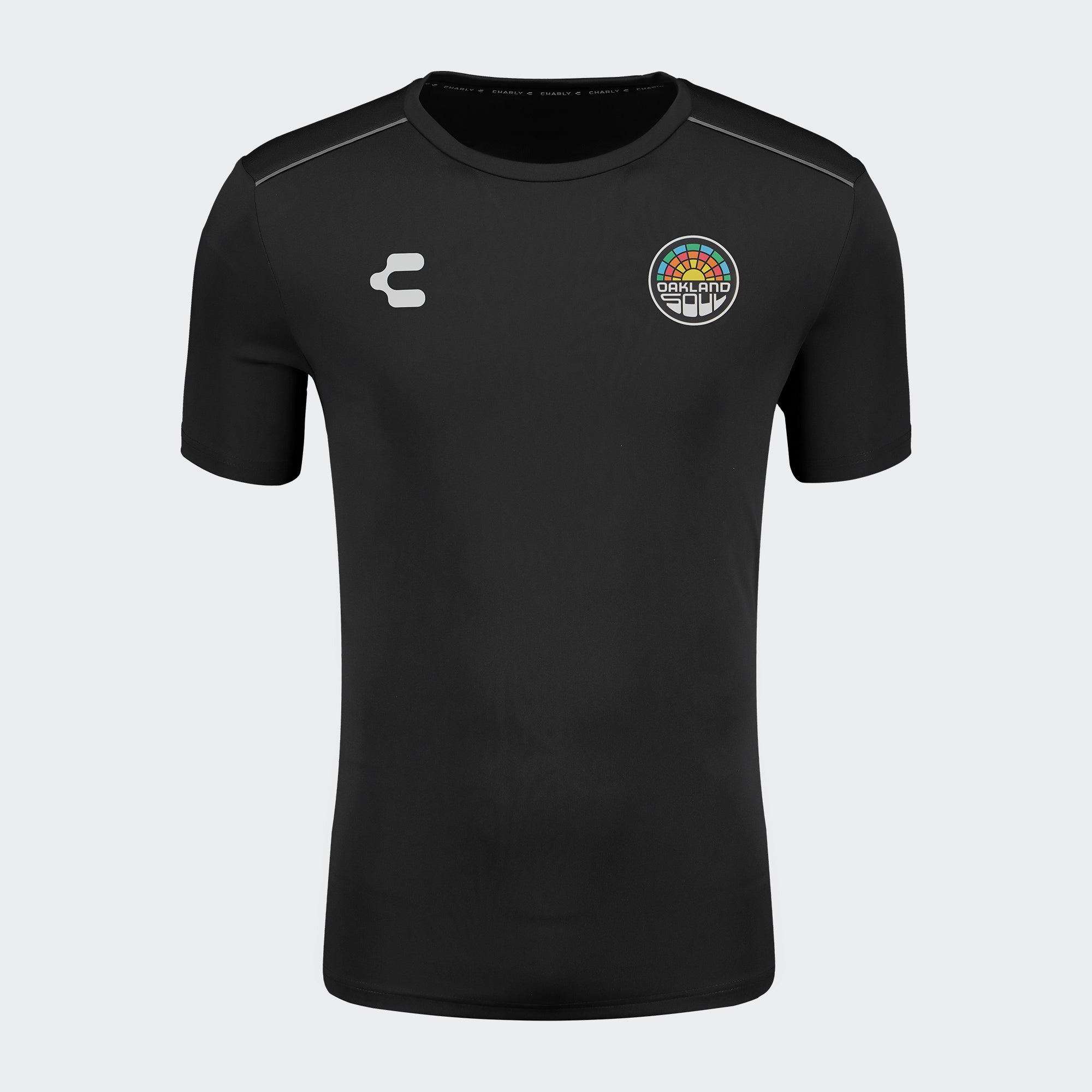 Black Oakland Soul T-Shirt Charly Sport Gear