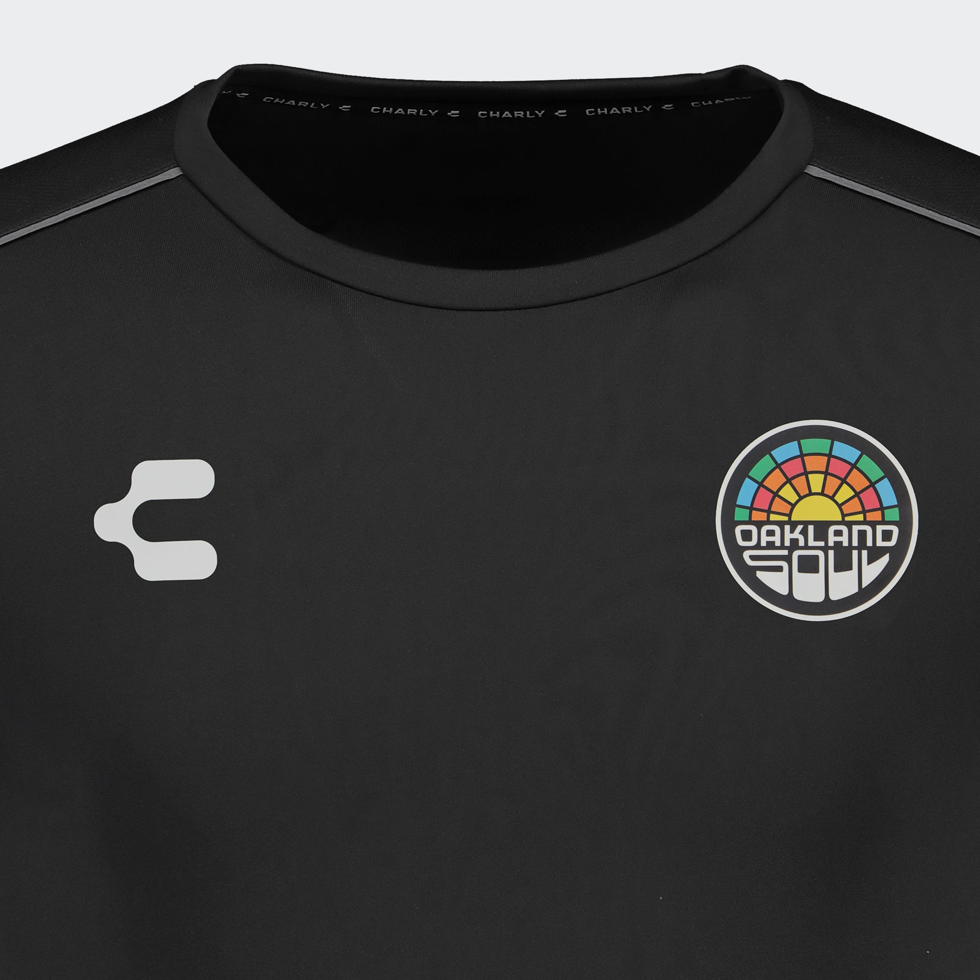 Black Oakland Soul T-Shirt Charly Sport Gear