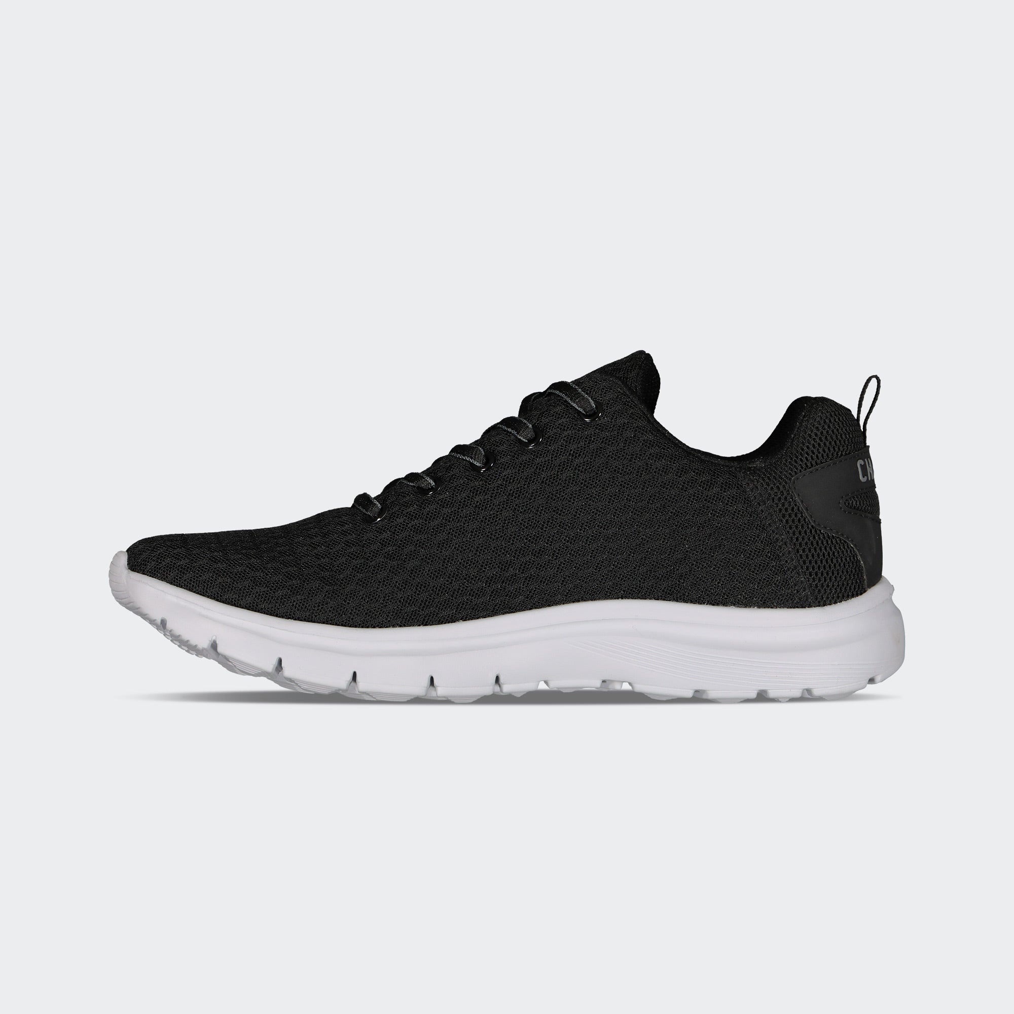Black White Sport Running Road Casual Shoes for Men Charly Advance