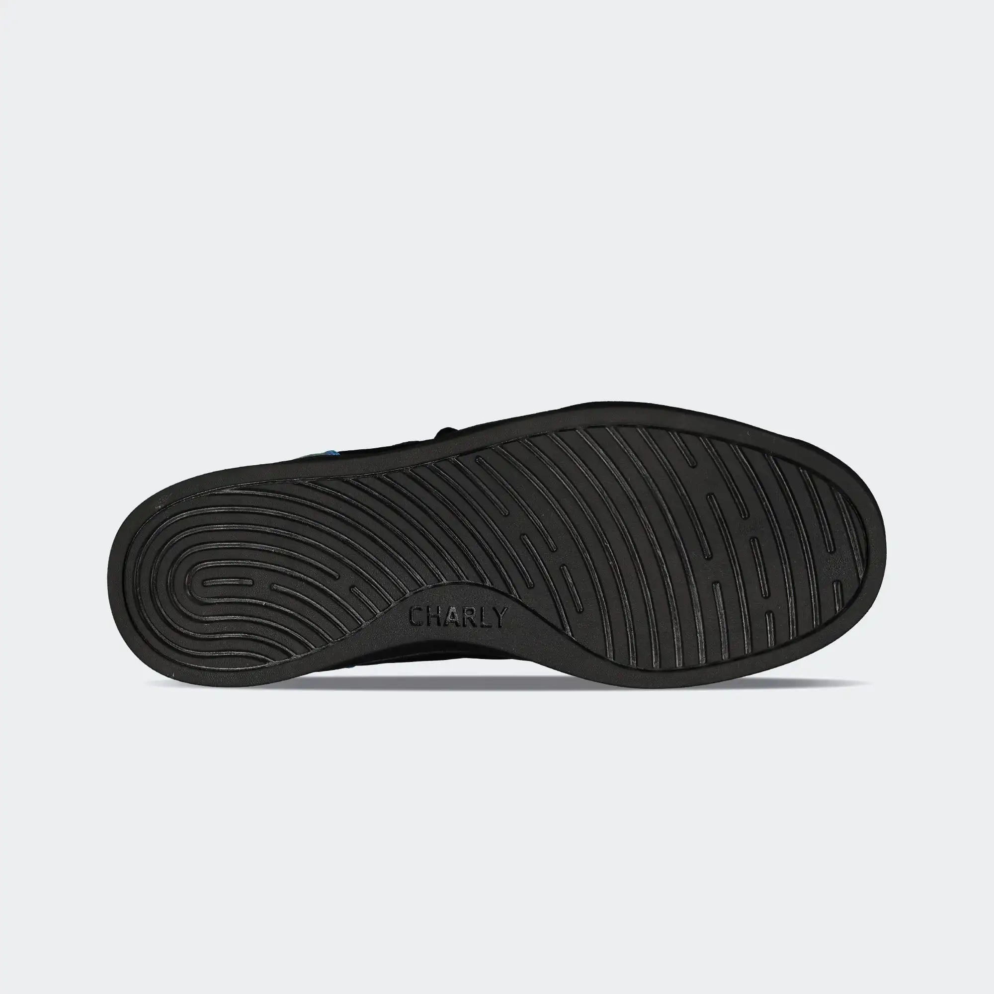 Black Mulicolor Shoes for Men X Jacobo y María Ángeles Charly Action