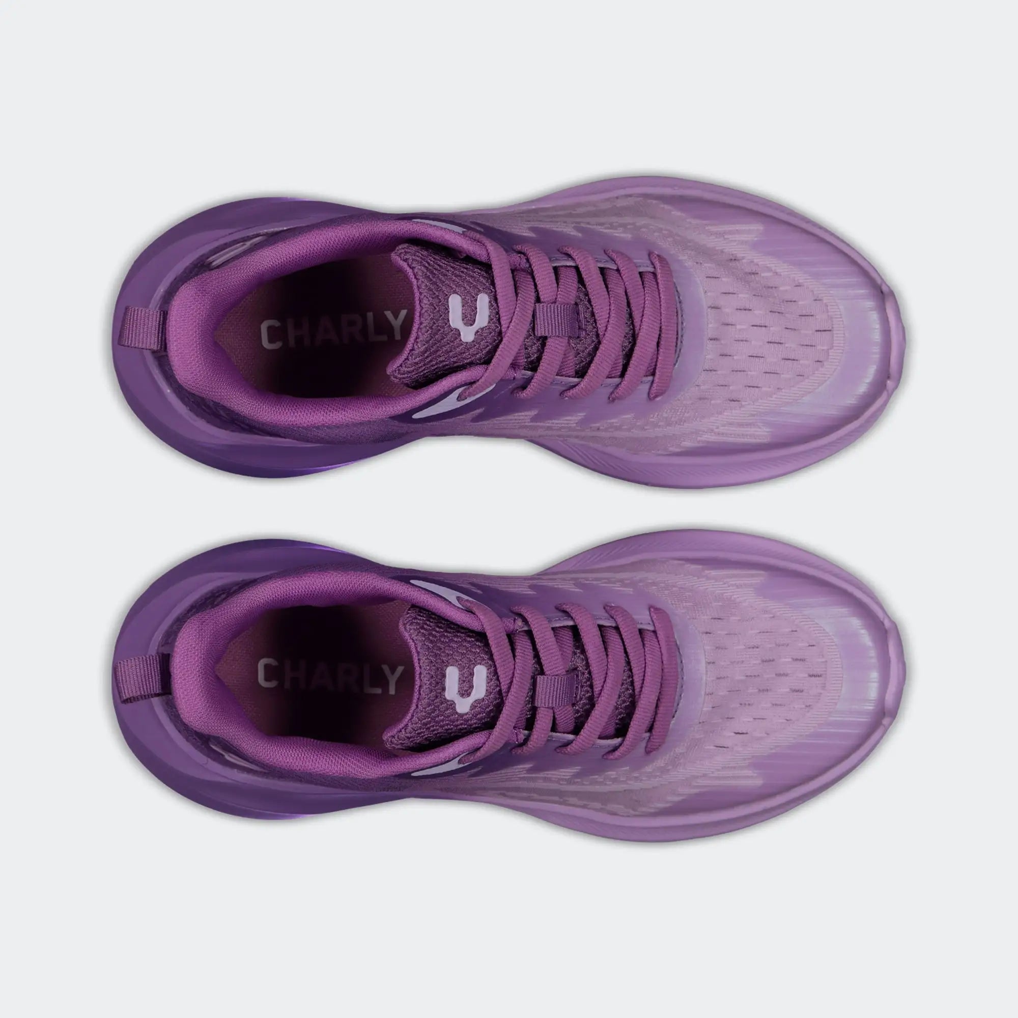 Purple Violet Relax Walking Light Sport Shoes for Women Charly Klot