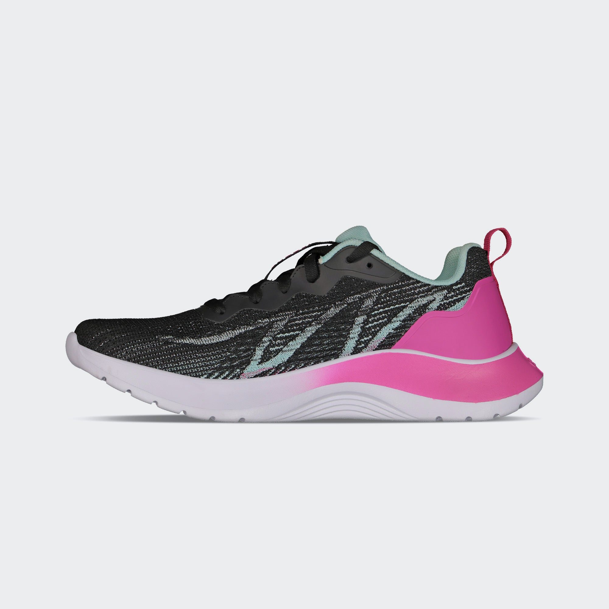 Black Fiusha Relax Walking Light Sport Shoes for Women Charly Tringe