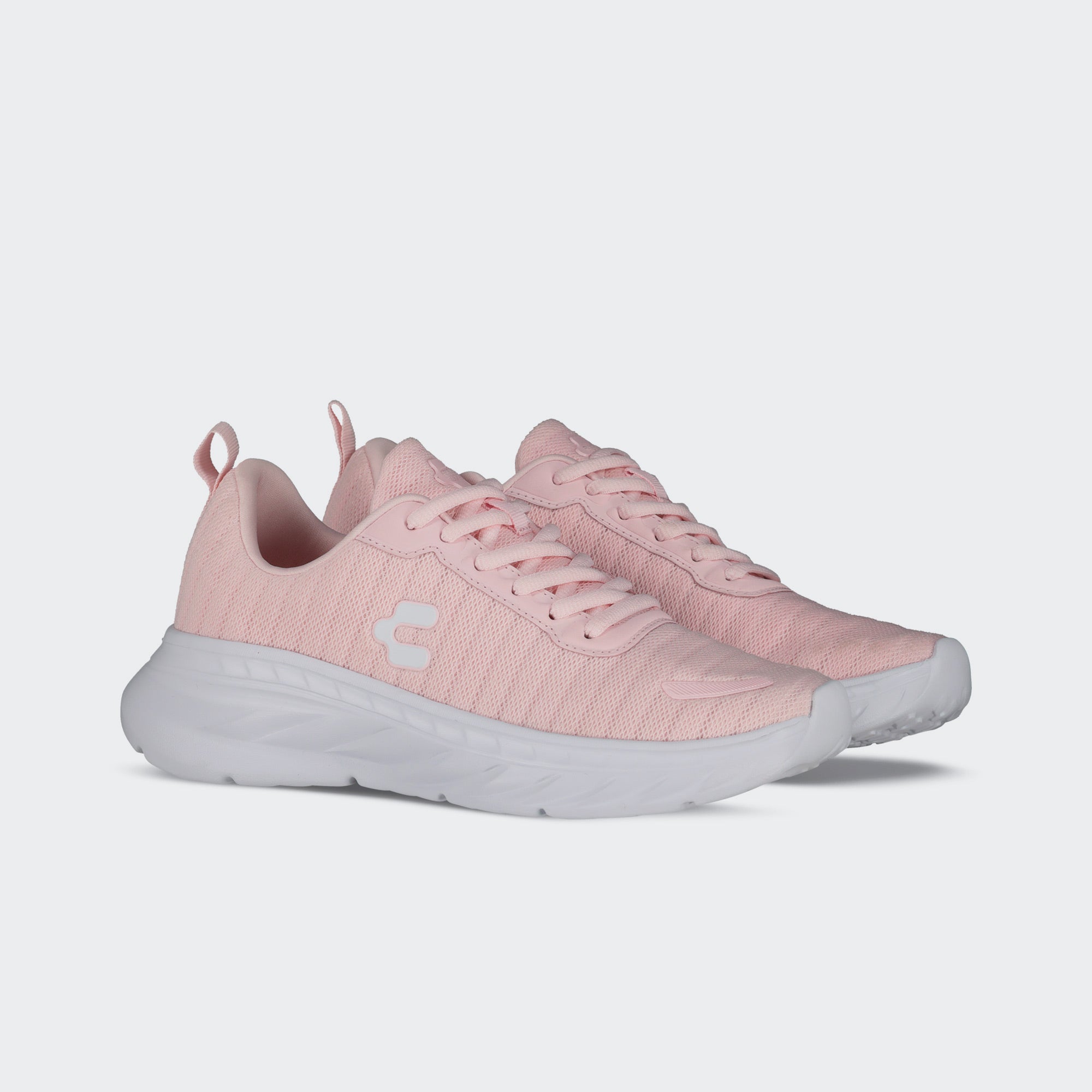 Pink White Sport Running Road Casual Shoes for Women Charly Hasty
