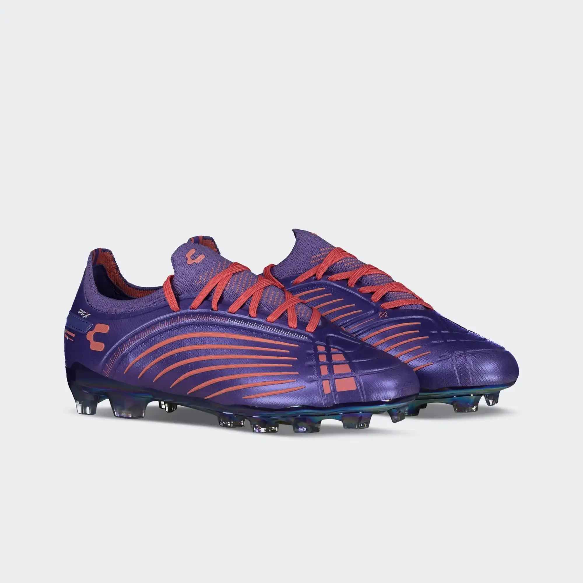 Purple Coral PFX Soccer Cleats for Women Charly Stingr