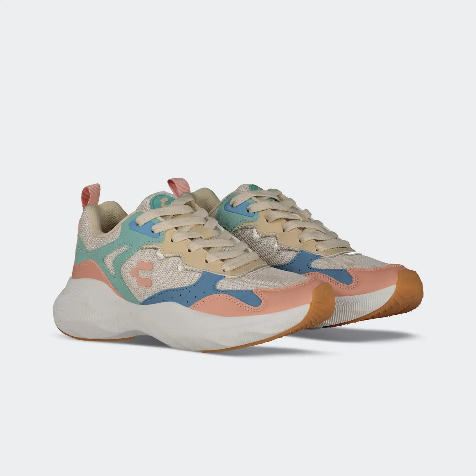 Beige Pink Lifestyle Shoes for Women Charly Sport Balti