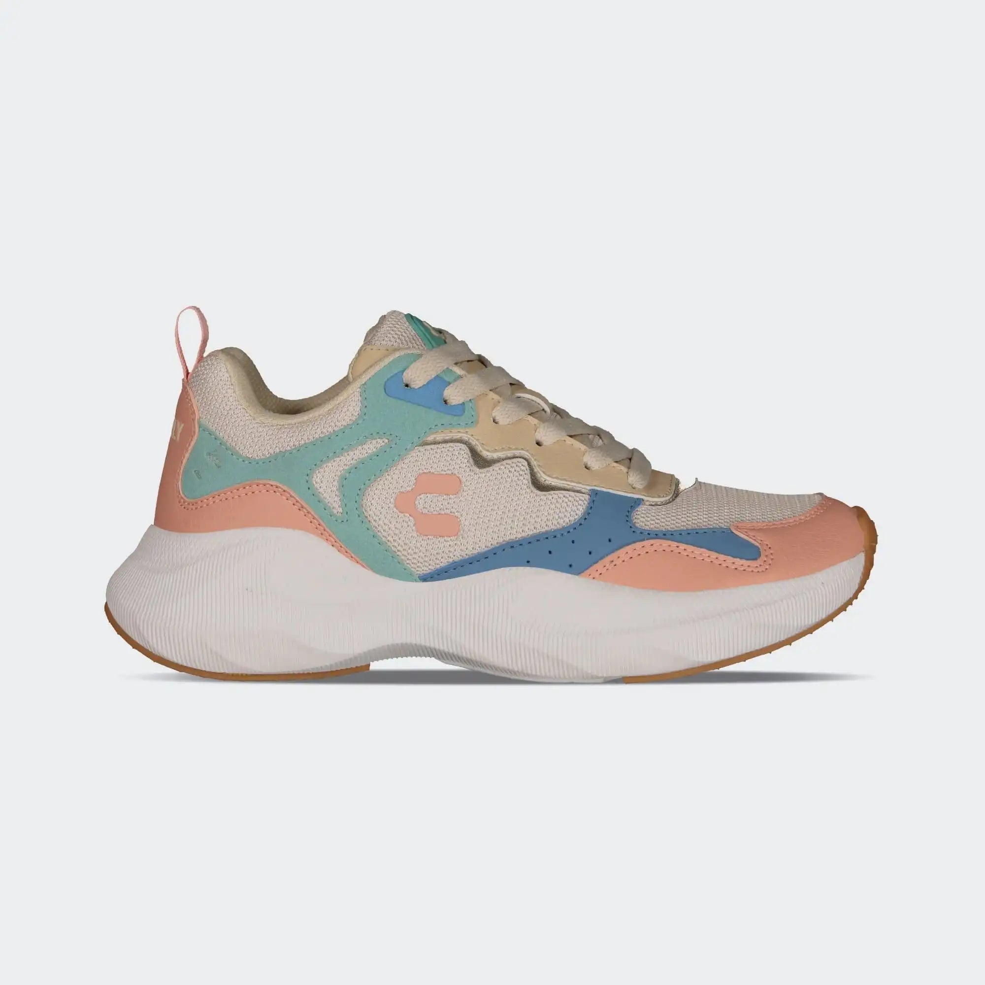 Beige Pink Lifestyle Shoes for Women Charly Sport Balti