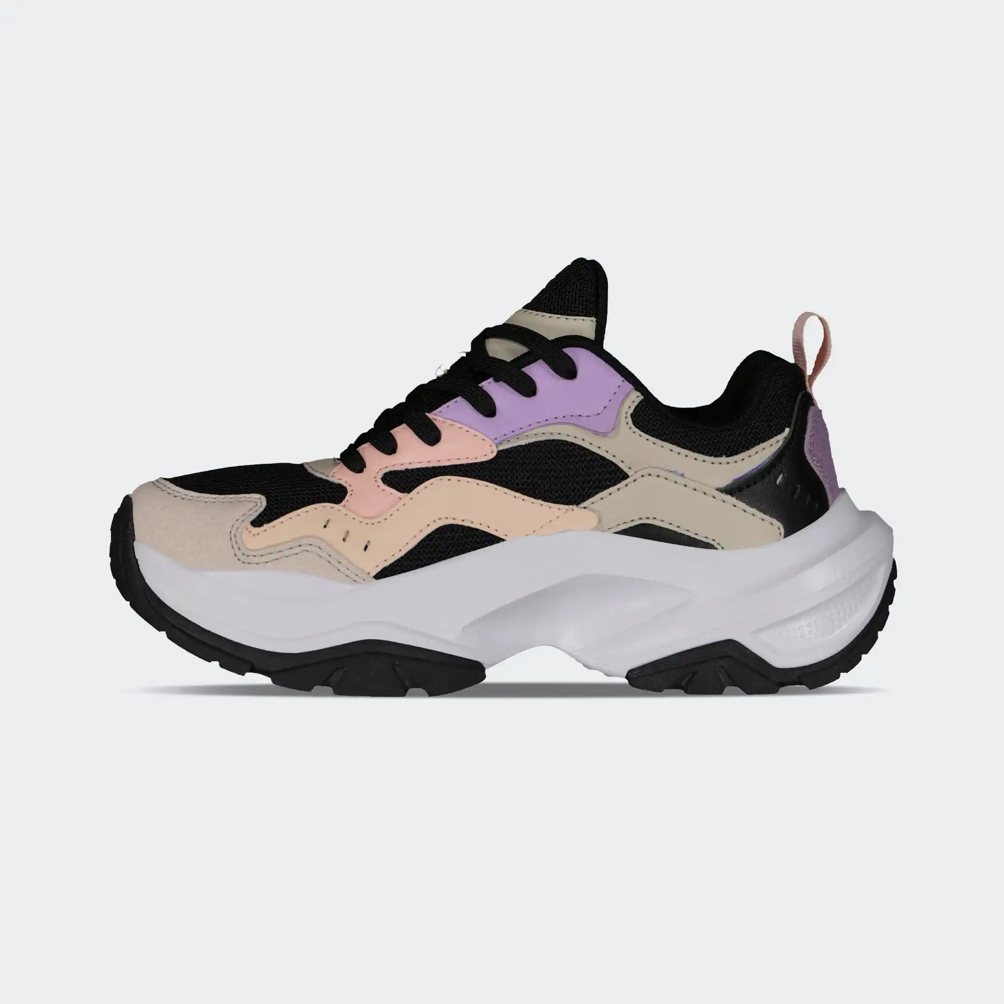 Black Multicolor Fashion Sport Shoes for Women Charly Orla Lifestyle