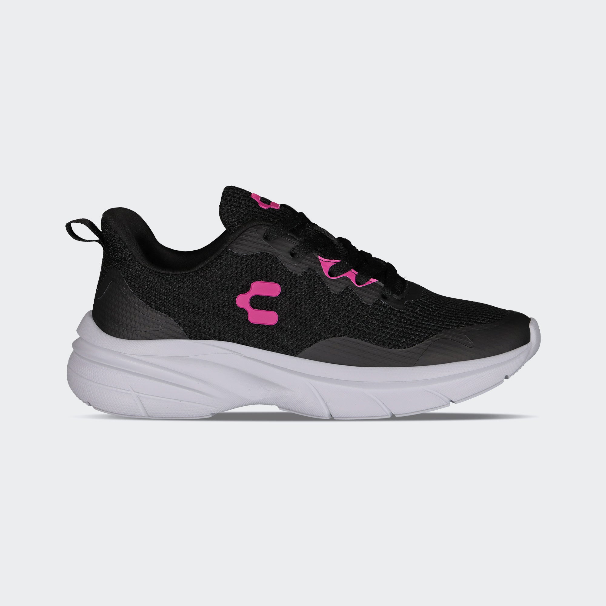 Black Fiusha Relax Walking Light Sport Shoes for Women Charly Mazai