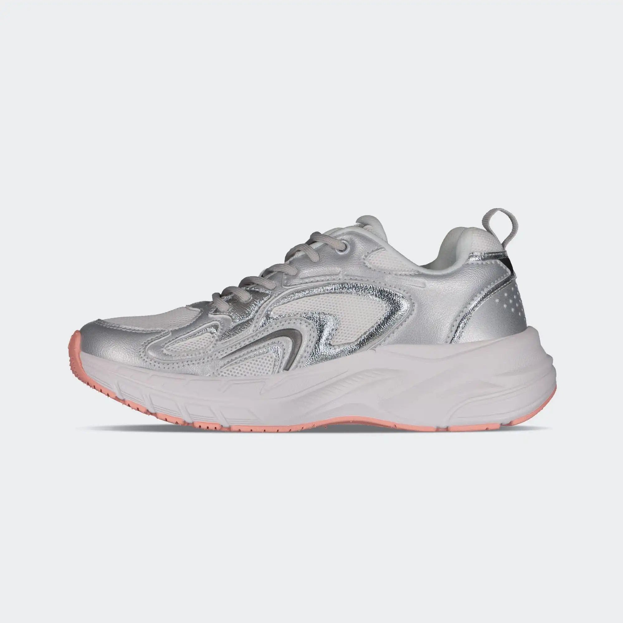 Silver Pink City Lifestyle Shoes for Women Charly Capri Sport