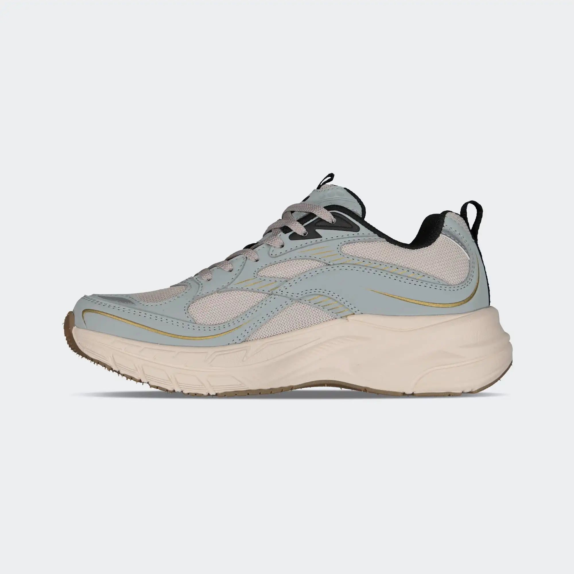 Beige Blue Lifestyle Fashion Sport Shoes for Women Charly Berlin City