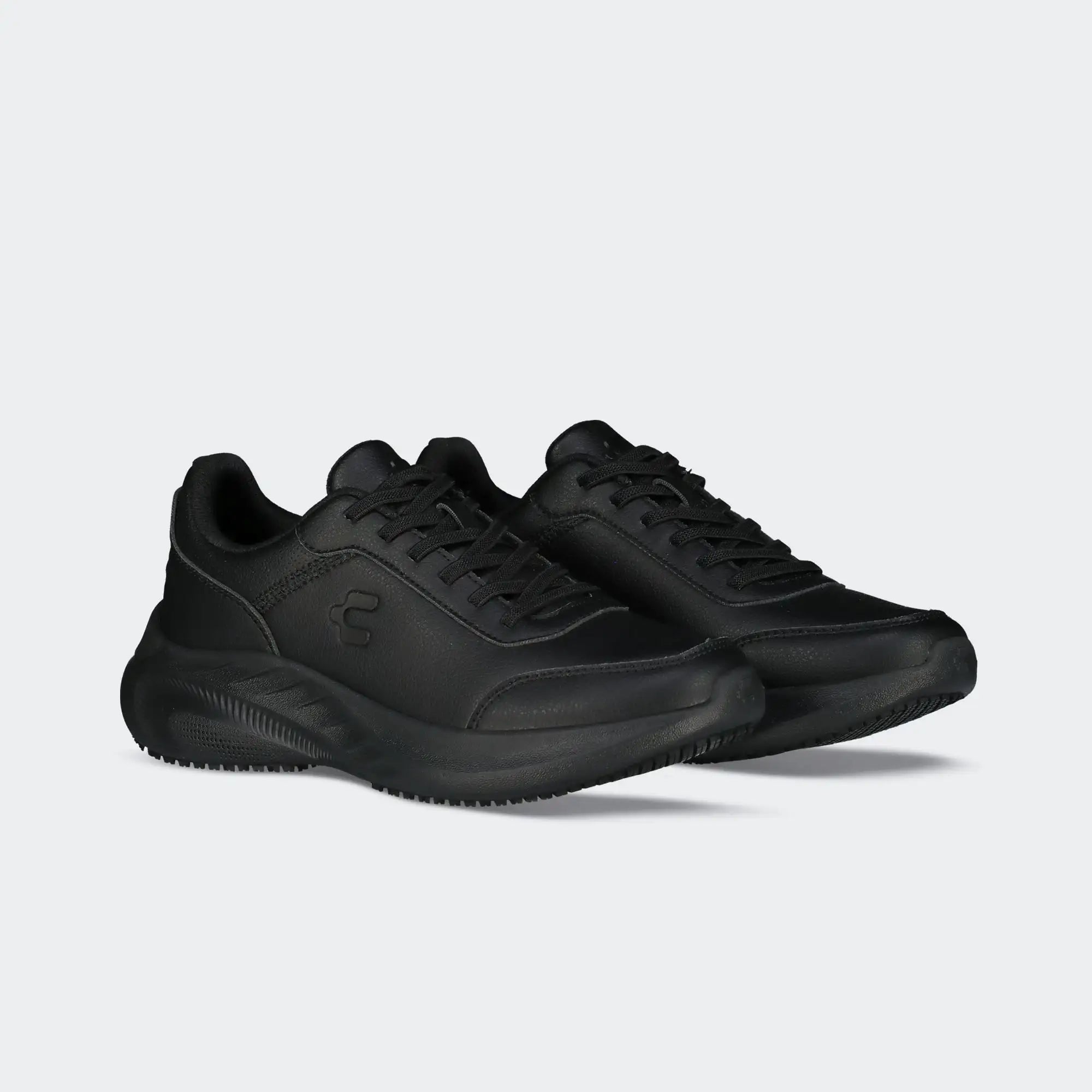 Black Atenea Service 2.0 PU Work Shoes for Women Charly
