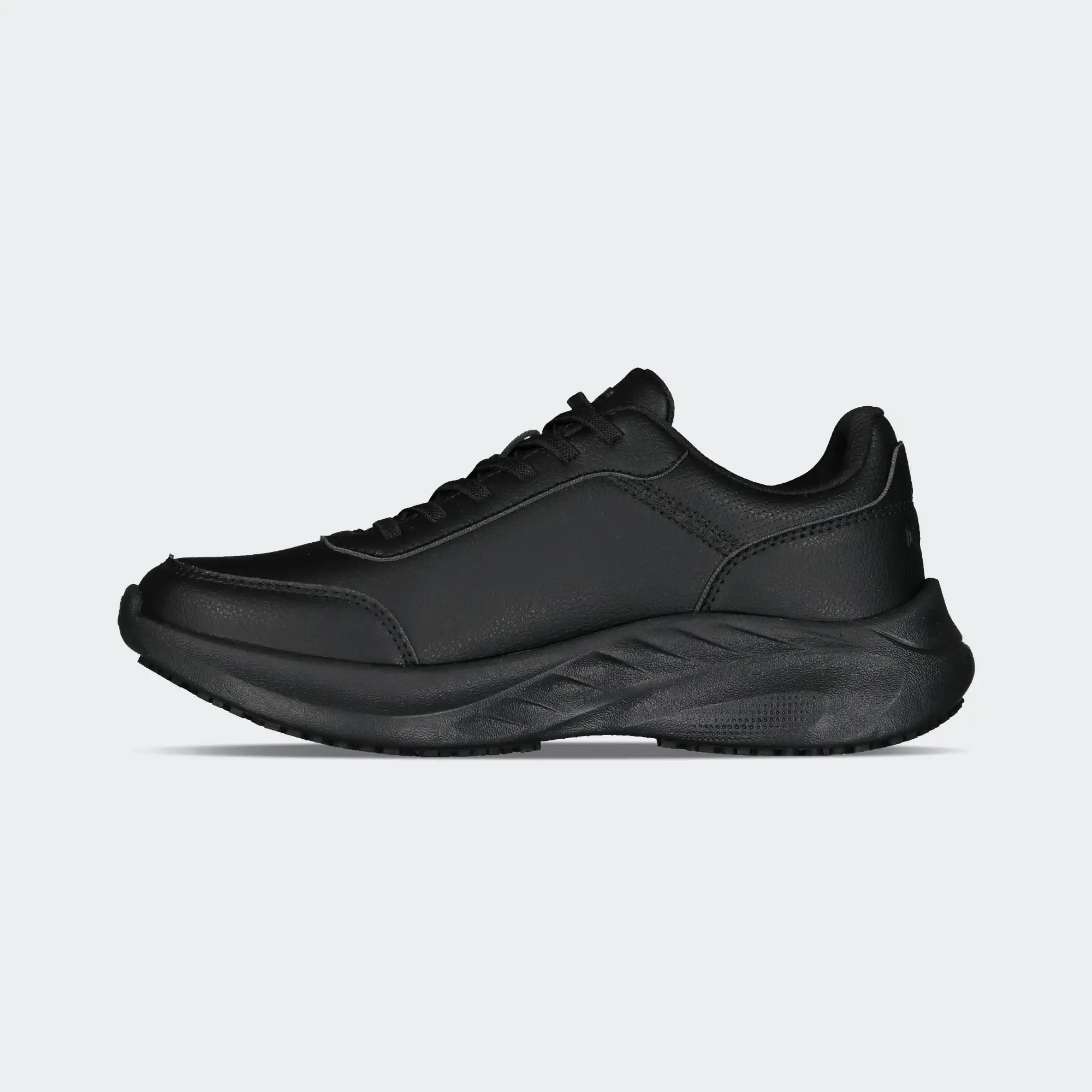 Black Atenea Service 2.0 PU Work Shoes for Women Charly