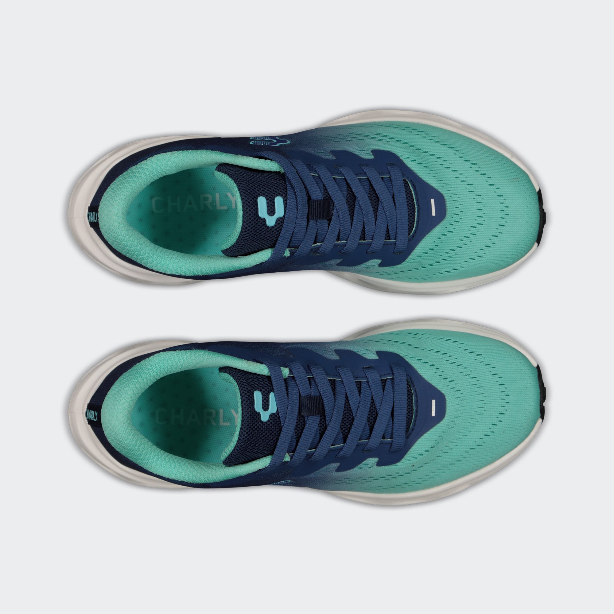 Aqua Navy Walking Light Sport Shoes for Women Charly Henar