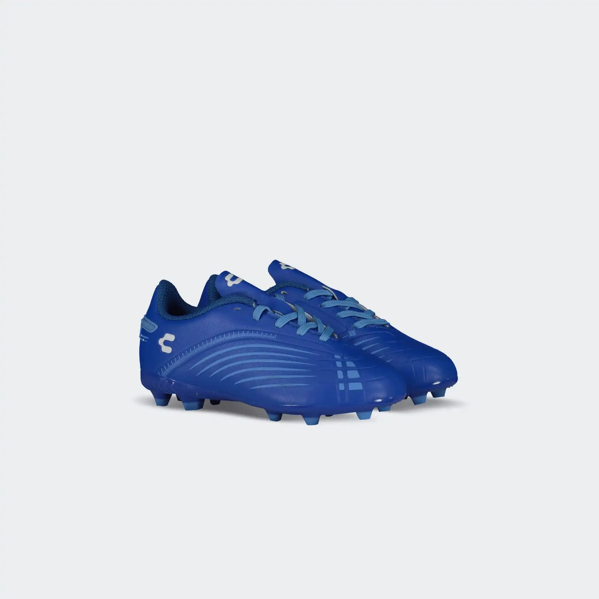 Blue Soccer Cleats for Boy Charly Stingr Yt