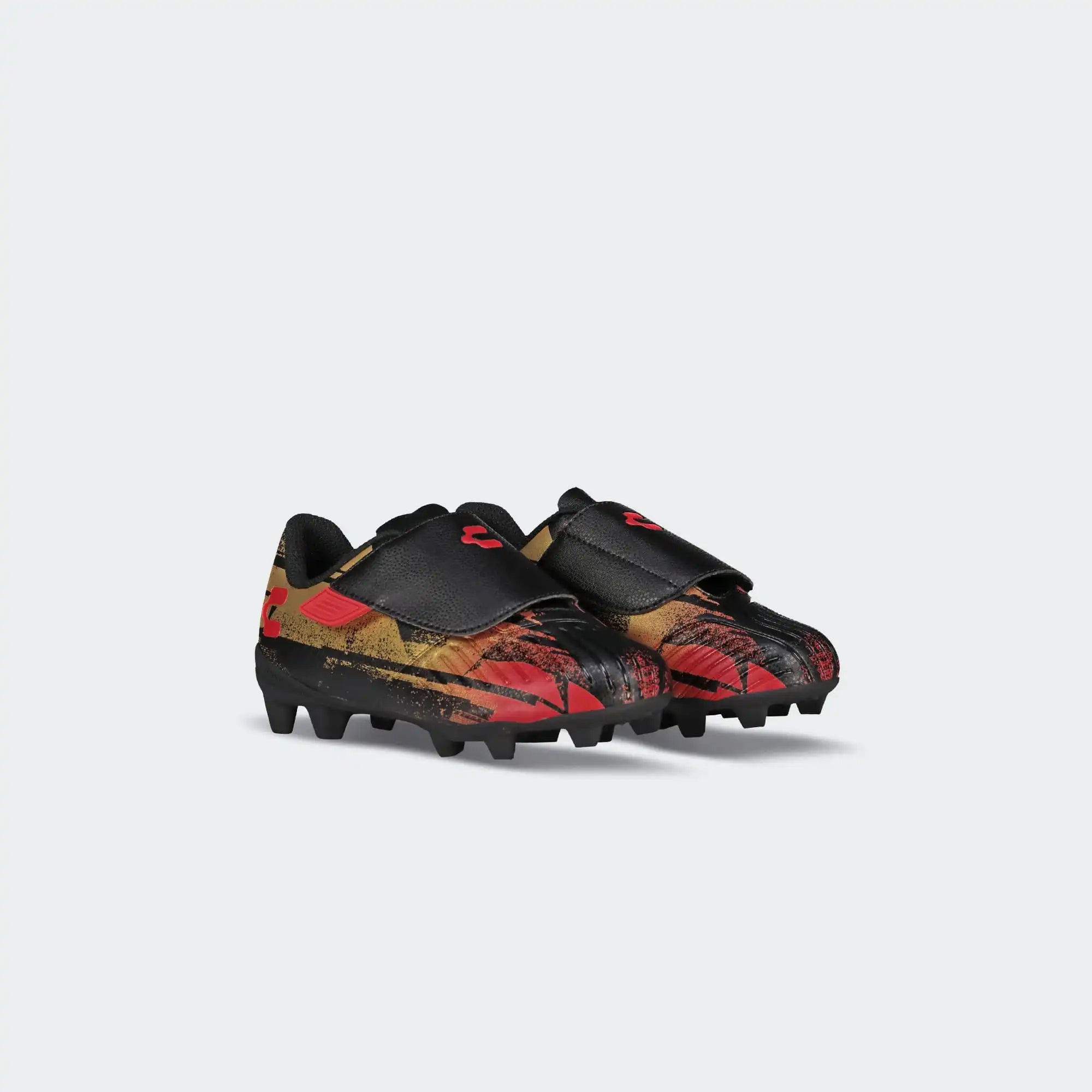 Black Gold Soccer Cleats for Boy Charly Grasshopper 6.0 St Yt