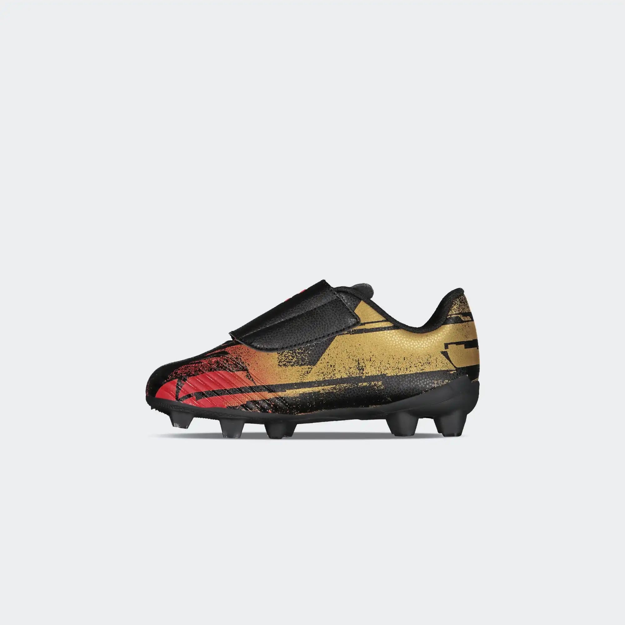 Black Gold Soccer Cleats for Boy Charly Grasshopper 6.0 St Yt
