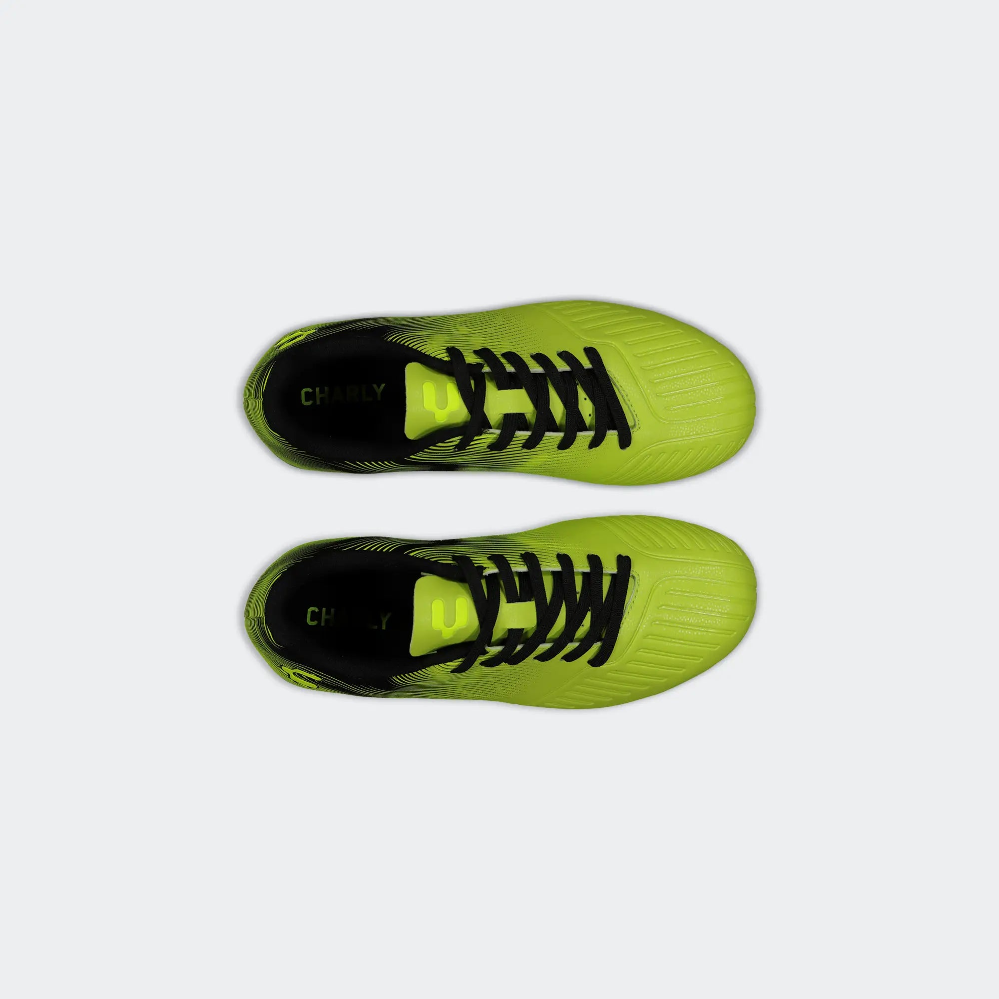 Green Black Soccer Cleats for Boy Charly Grasshopper 7.0 YT Sport