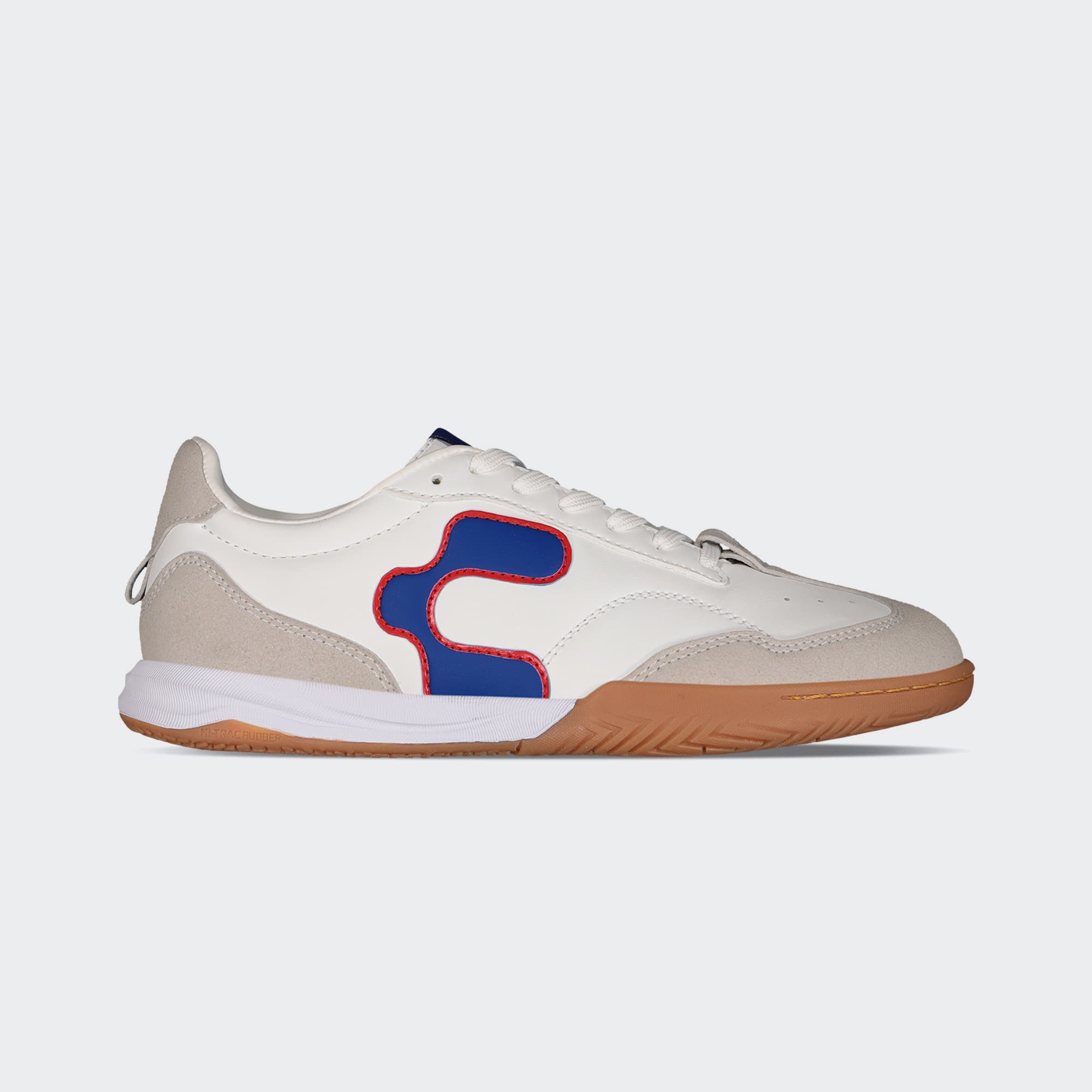 White Blue Urban Pitch City Lifestyle Shoes for Boy Charly Campista PU JR