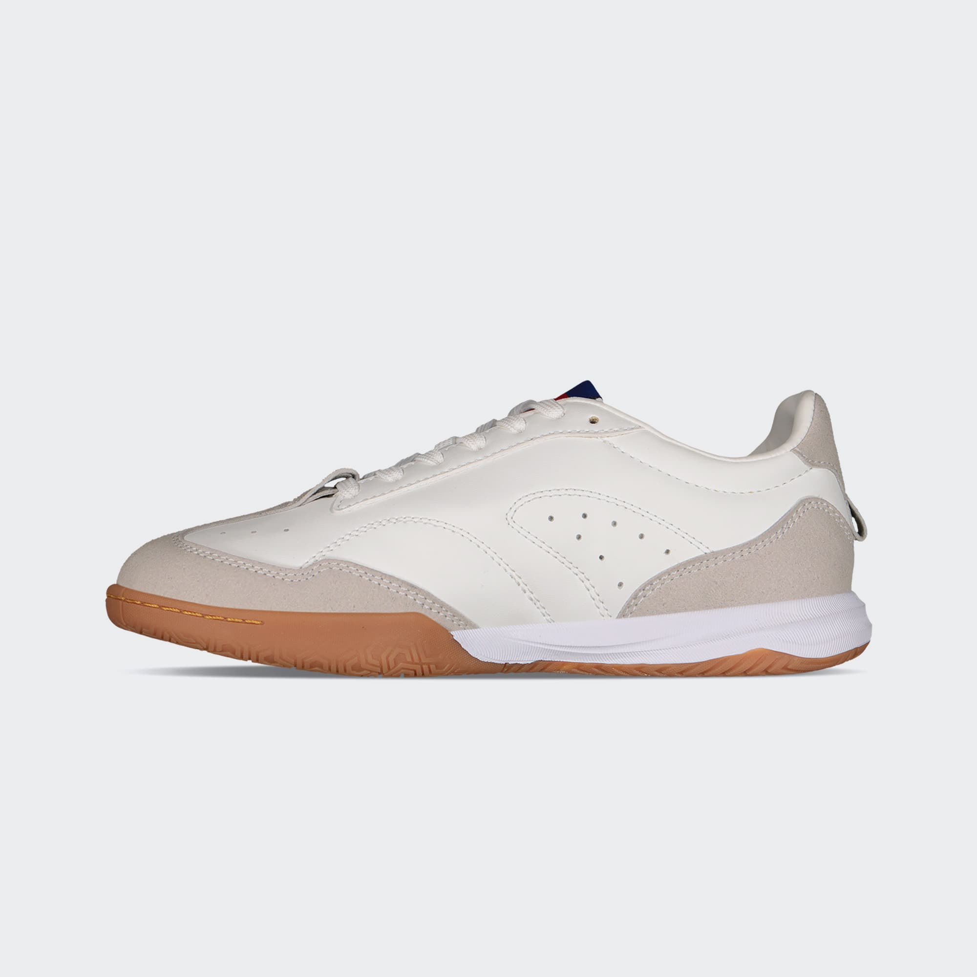 White Blue Urban Pitch City Lifestyle Shoes for Boy Charly Campista PU JR