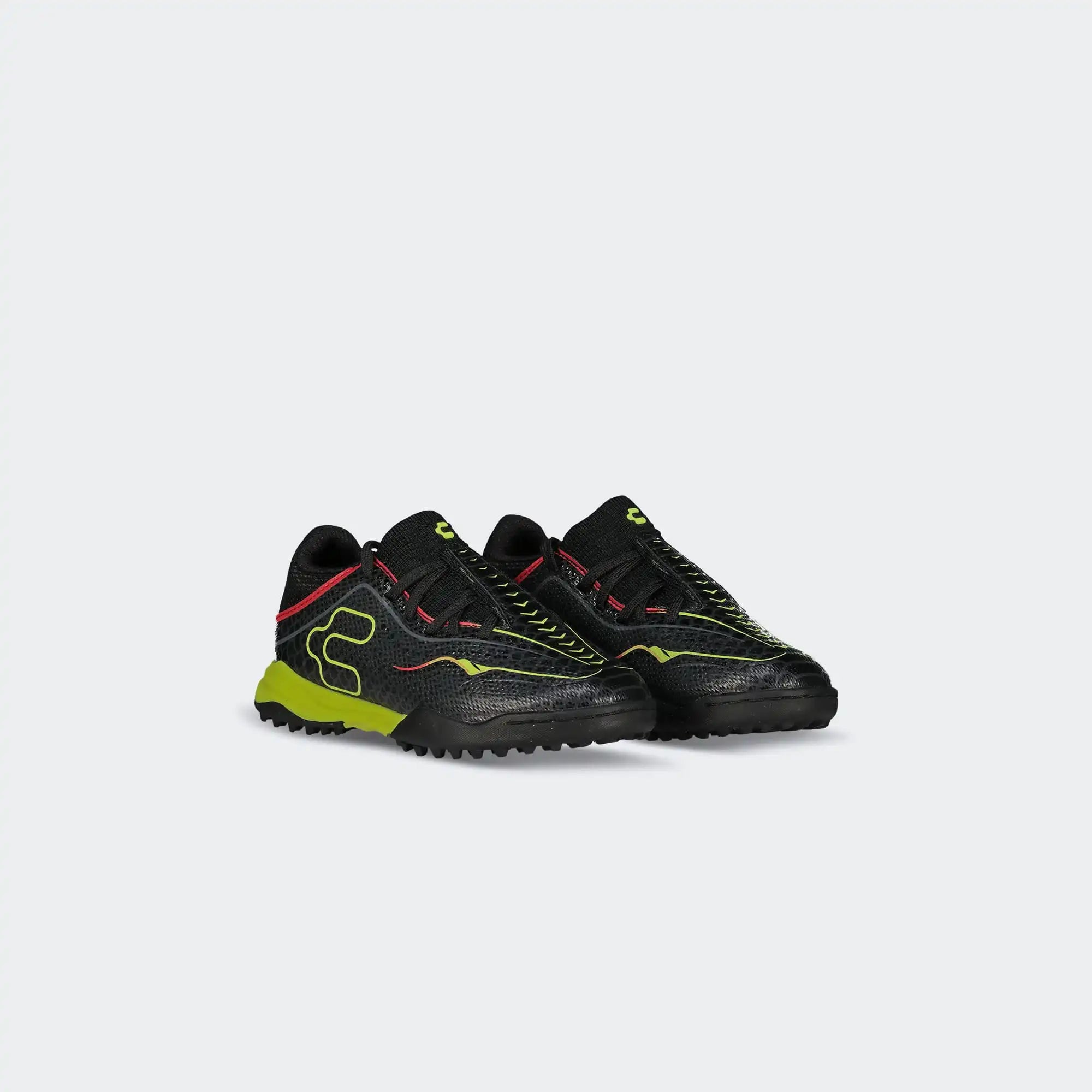 Black Yellow Soccer Turf Shoes for Boy Charly Zinetik 26 Select Tf Yt Sport