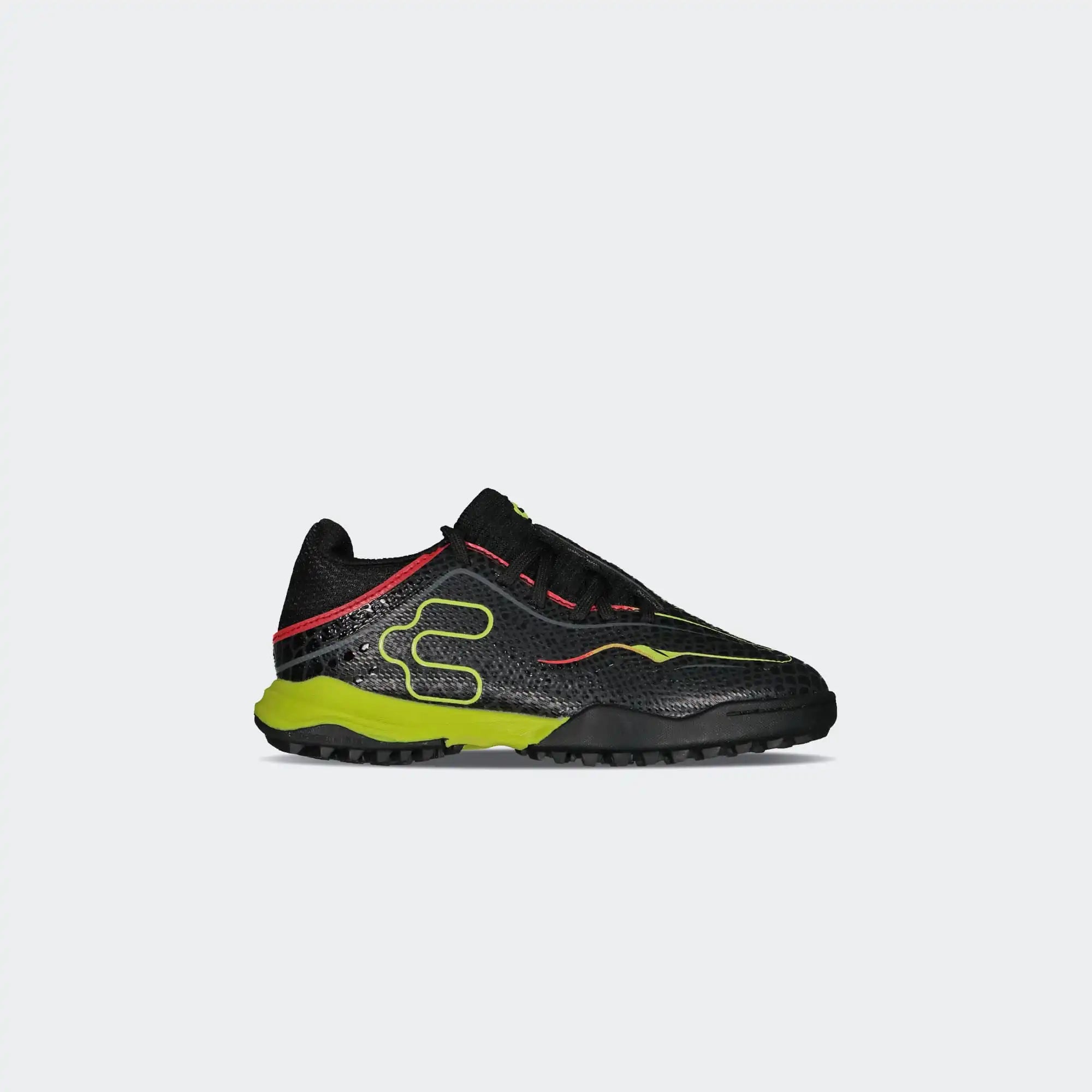 Black Yellow Soccer Turf Shoes for Boy Charly Zinetik 26 Select Tf Yt Sport