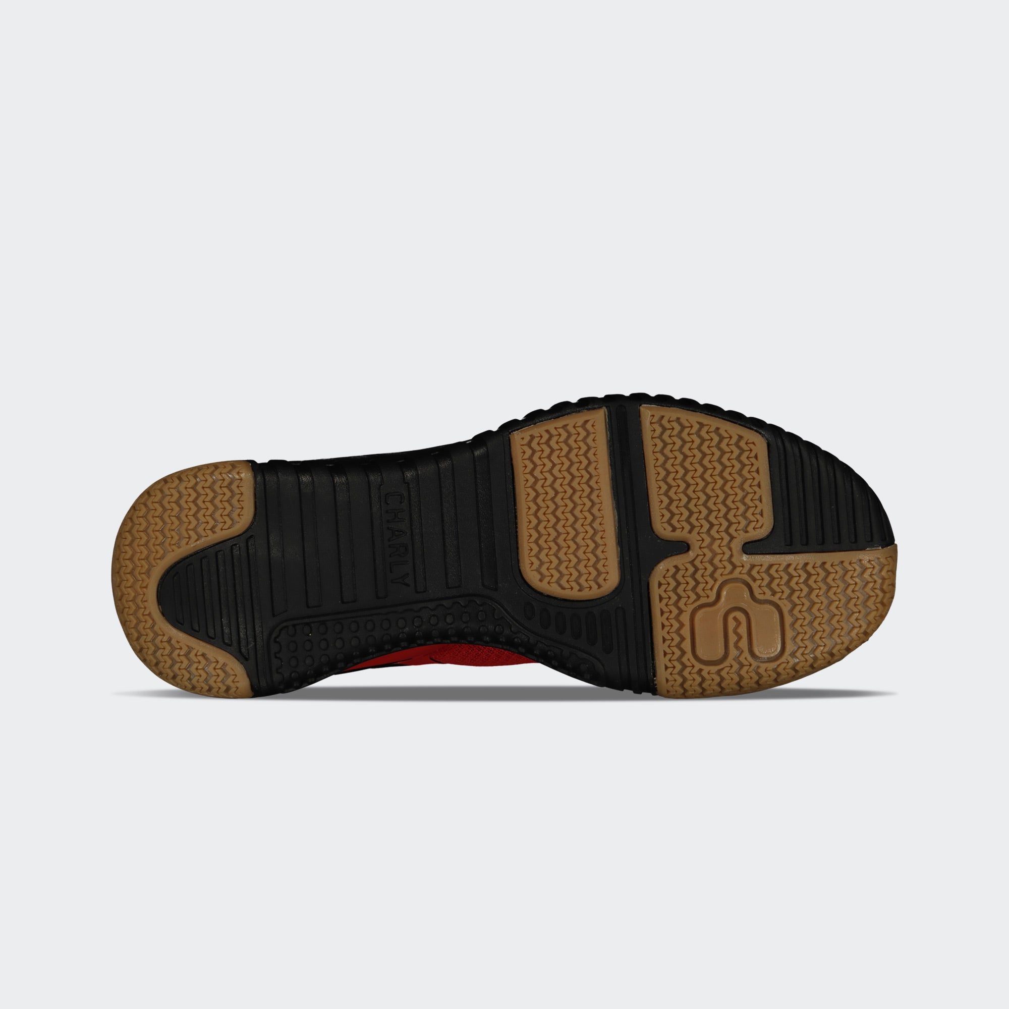 Red Black Sport Training Shoes for Men Charly Snatch 2.0