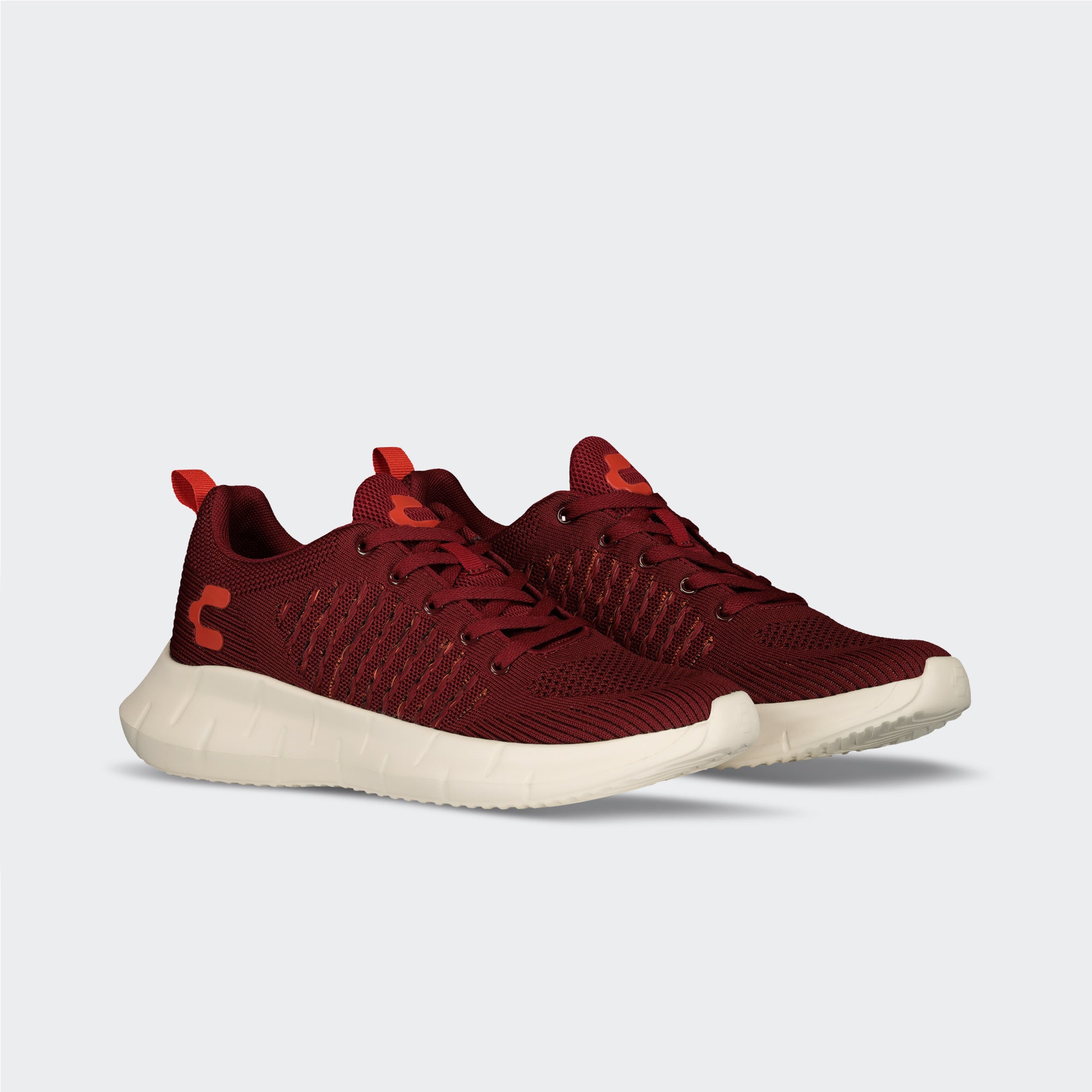 Wine Red Relax Walking Shoes for Men Charly Light Sport Mazarine
