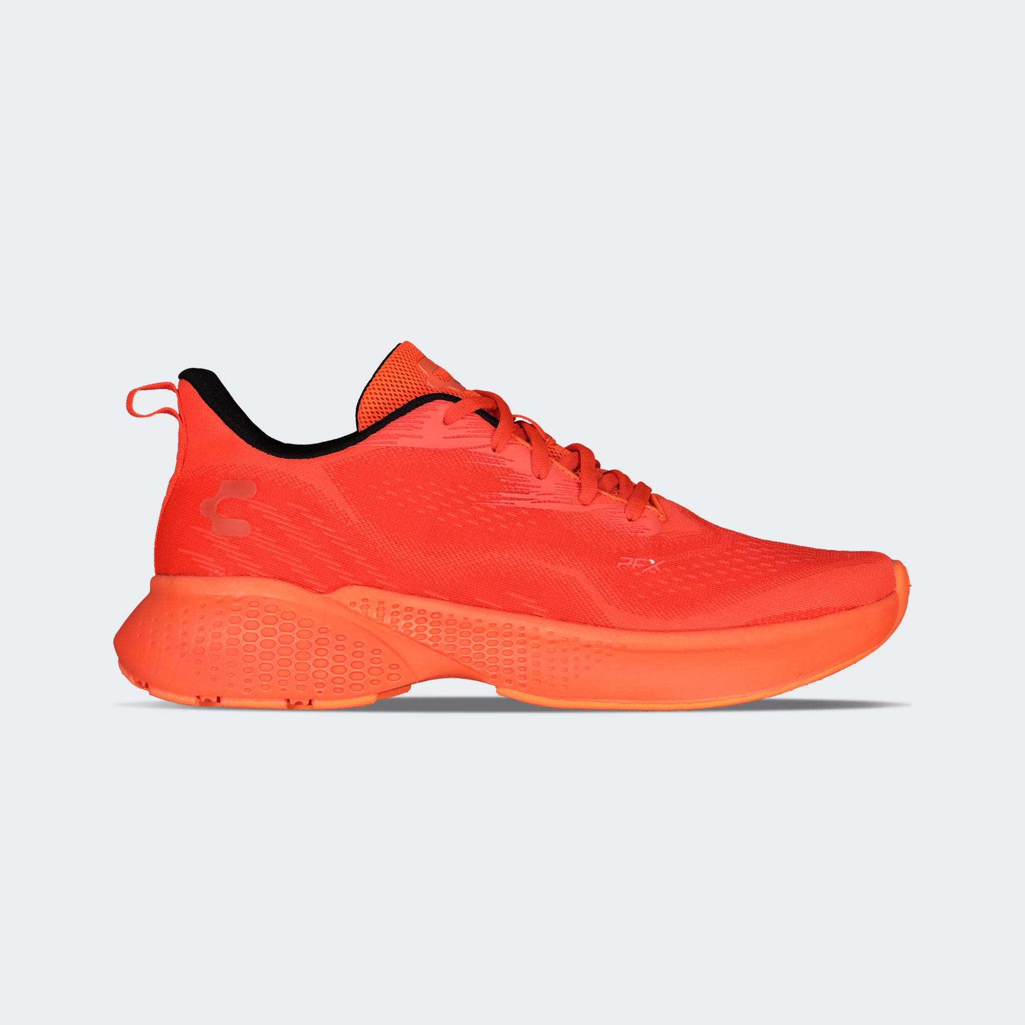 Orange Red PFX Running Shoes for Men Charly Sport Lumion