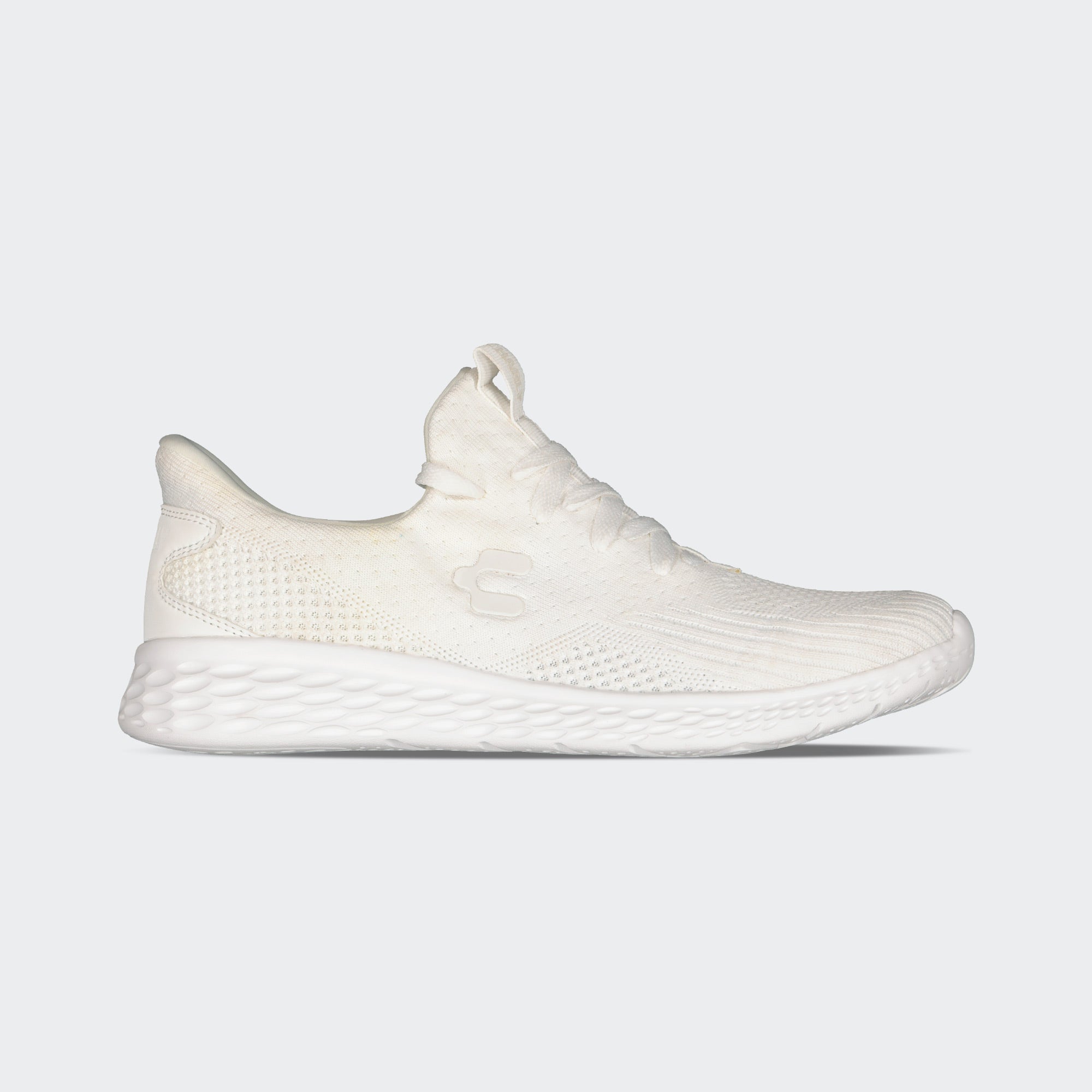 White Relax Walking Light Sport Shoes for Men Charly Saorise